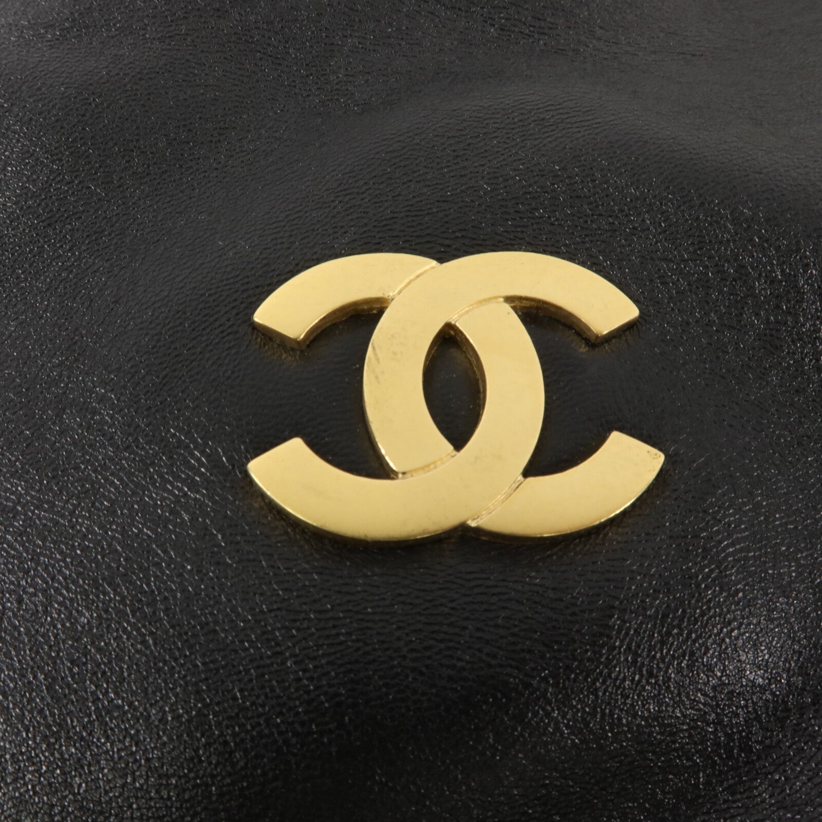 CHANEL 羊皮皮革Vintage Shoulder Bag鏈帶手挽袋