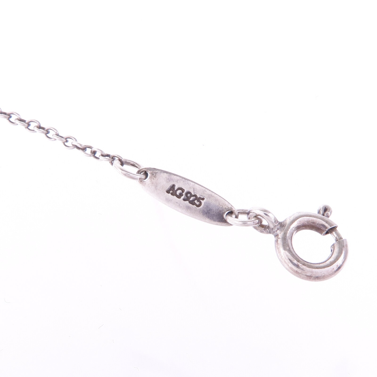 TIFFANY＆CO 925純銀Heart Necklace項鍊