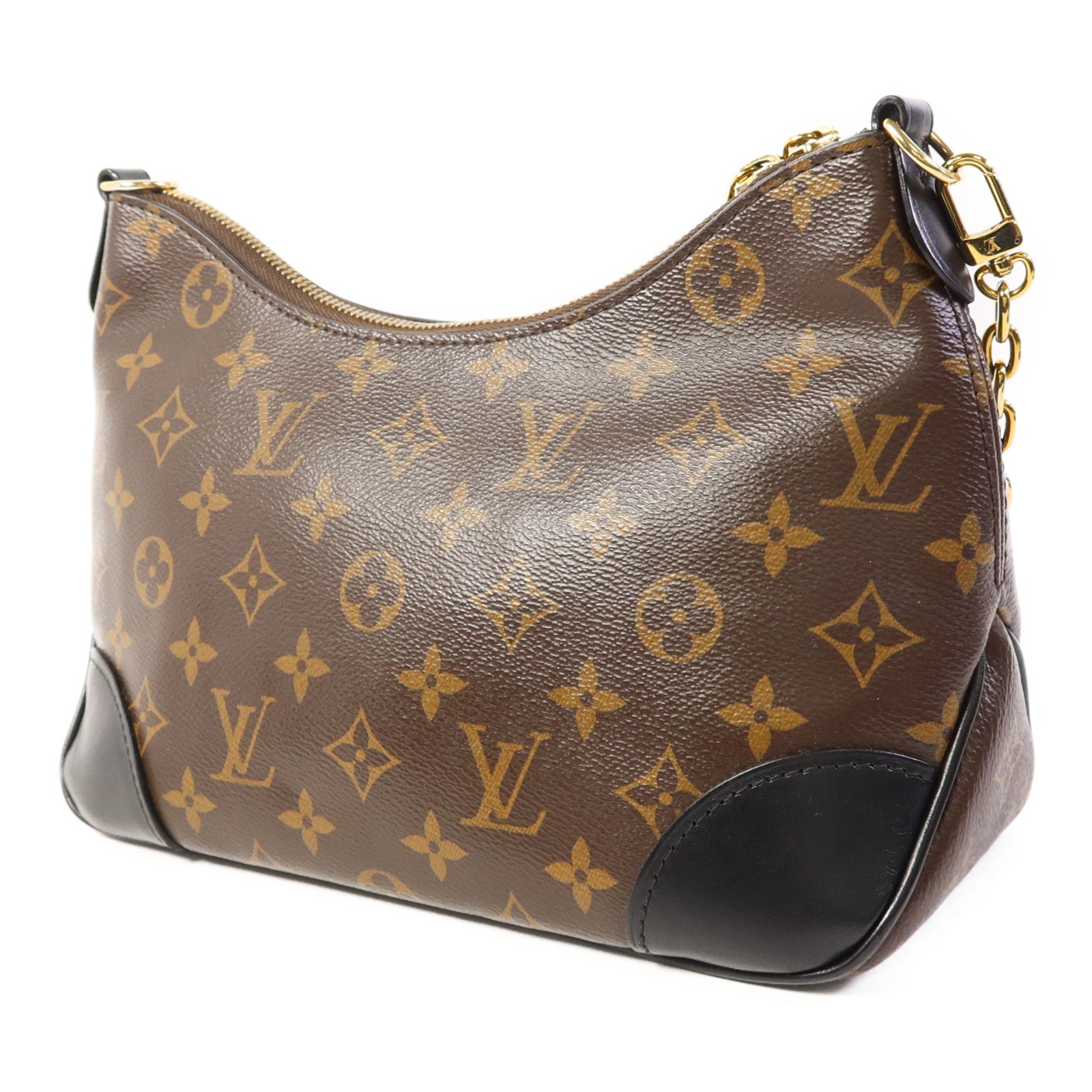 LOUIS VUITTON Monogram Boulogne PM金扣手挽肩背兩用袋