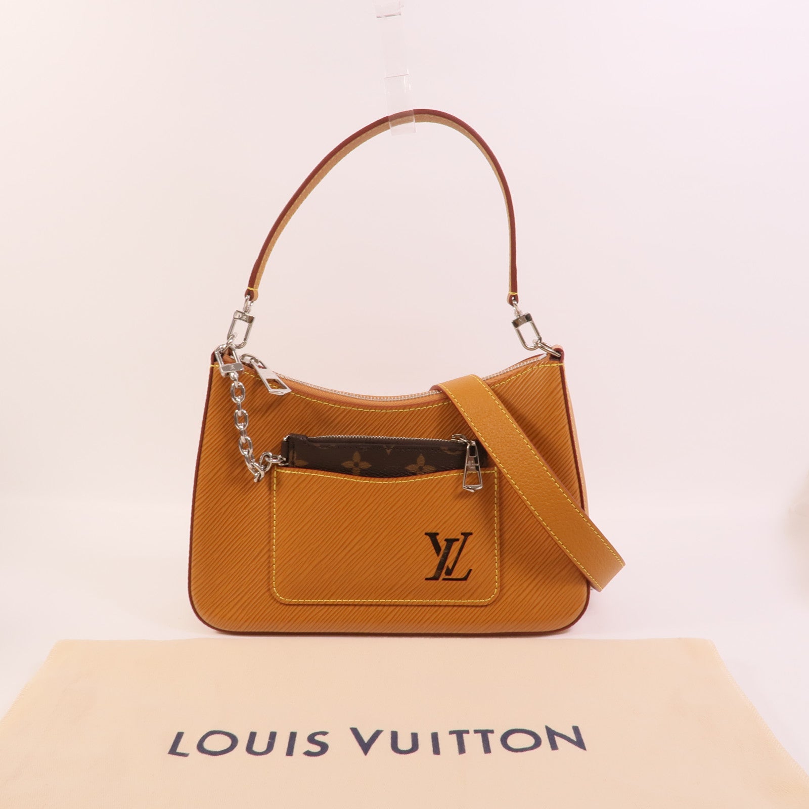 LOUIS VUITTON Epi Marelle手挽肩背兩用袋