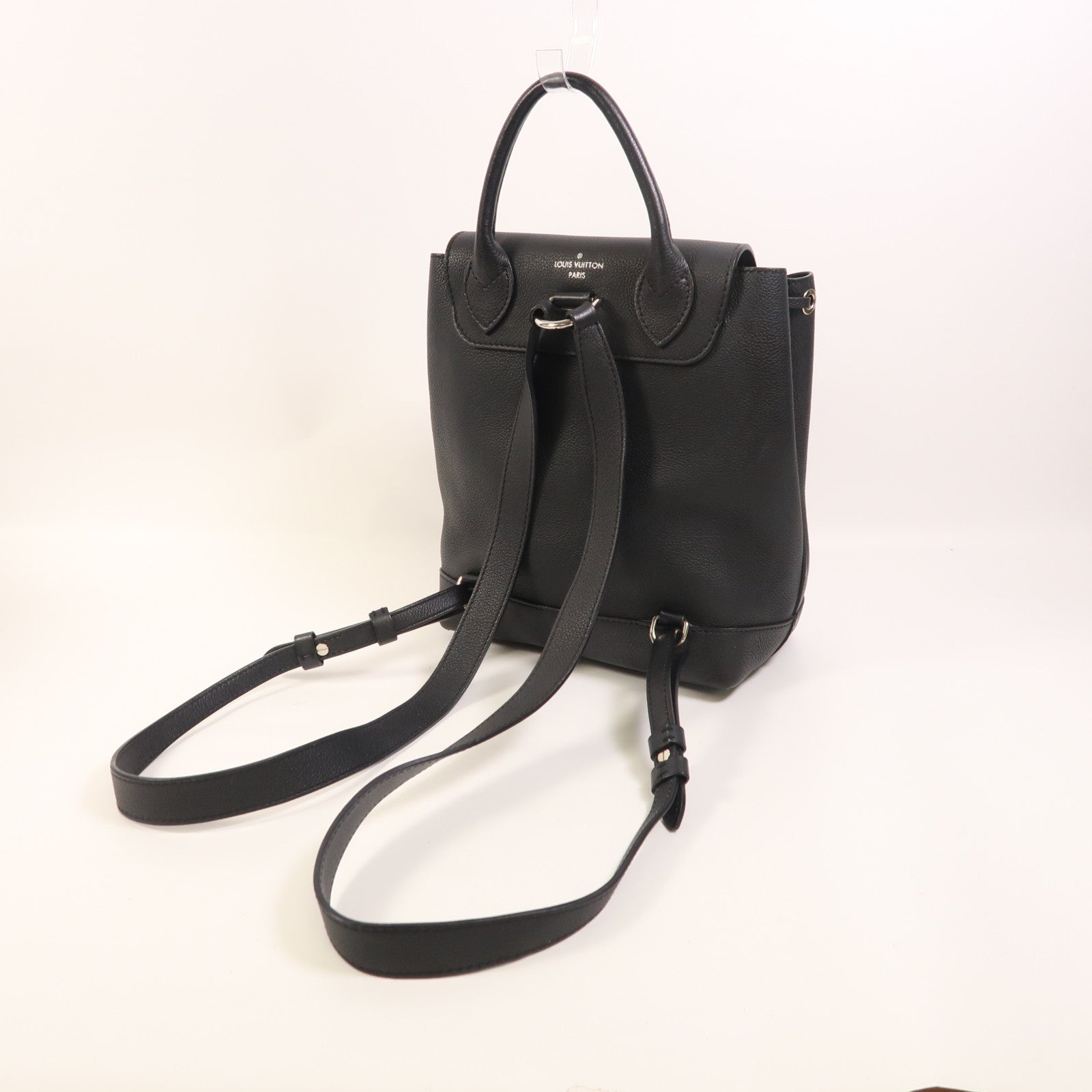 LOUIS VUITTON 【激減優惠】牛皮皮革Lock Me Backpack銀扣背包