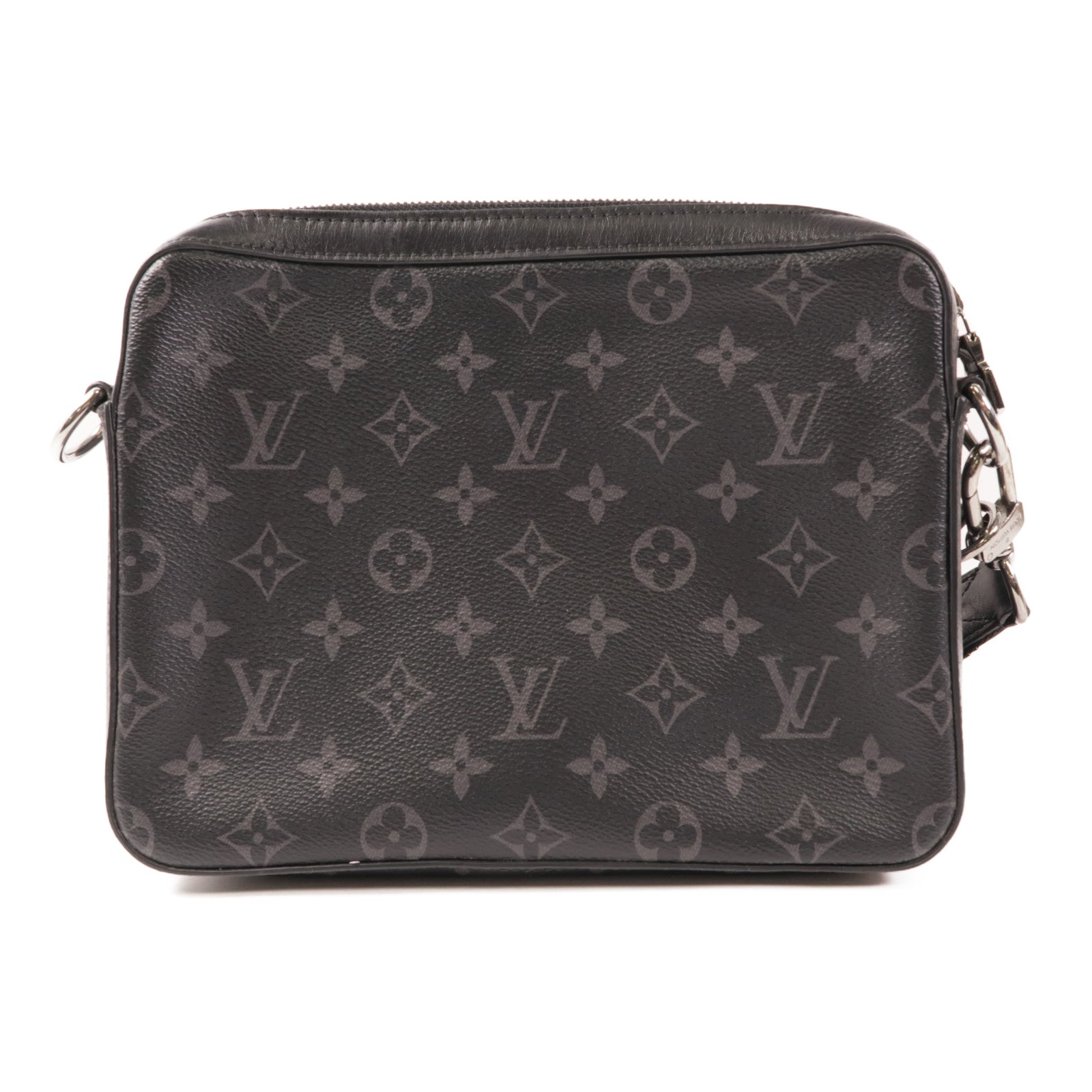 LOUIS VUITTON Trio Messenger Shoulder Bag M69443 Monogram Eclipse Reverse Gray