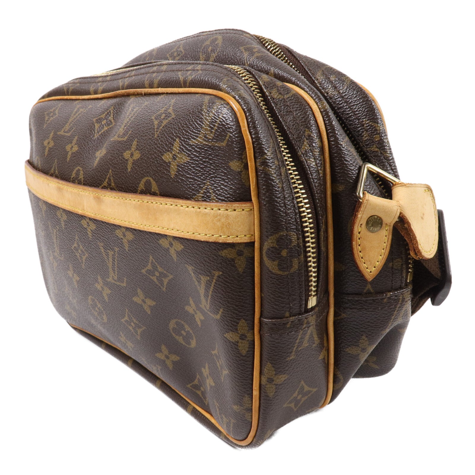LOUIS VUITTON Monogram Reporter PM肩背袋