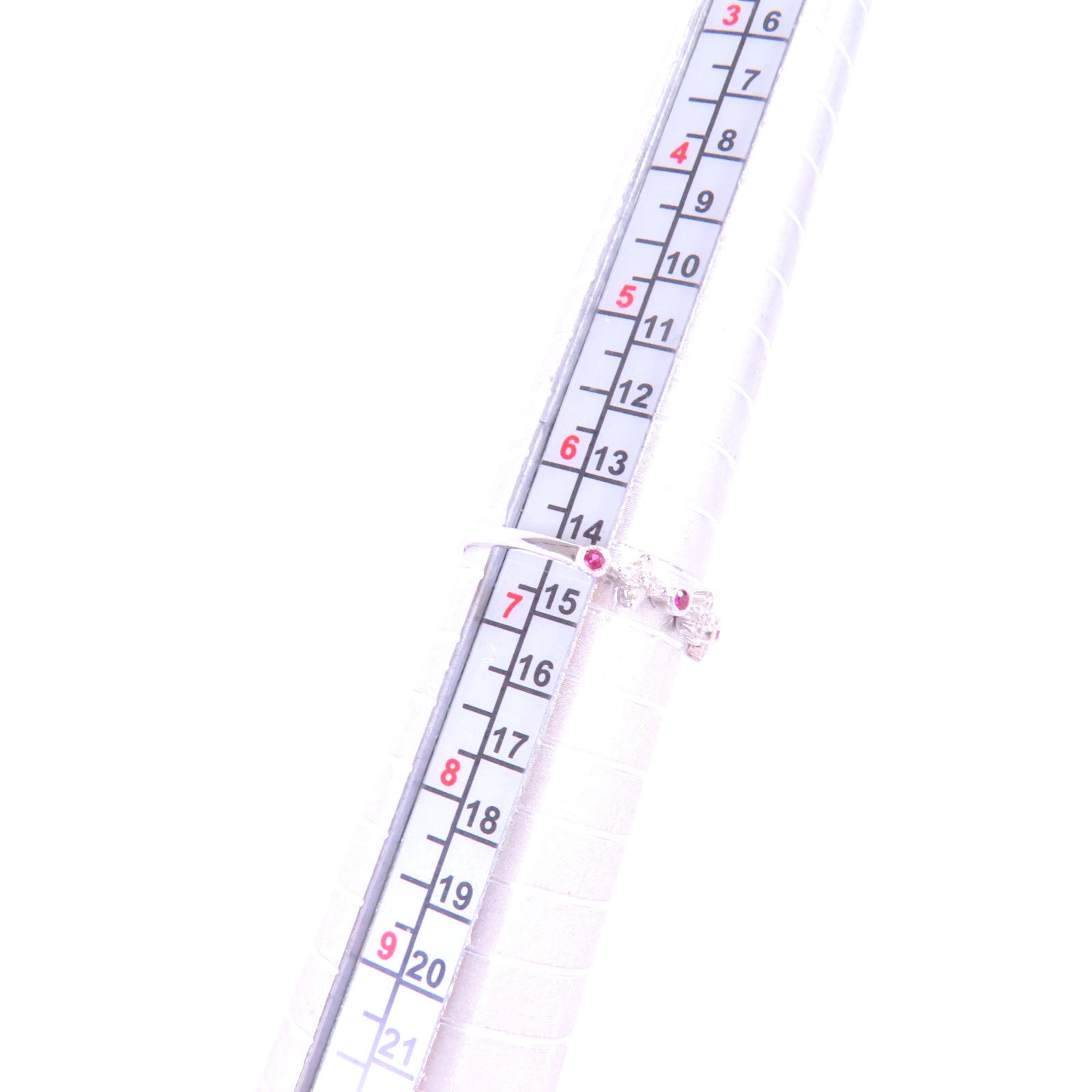 JEWELRY 18K白金/鑽石Diamond Ring戒指US#6.5