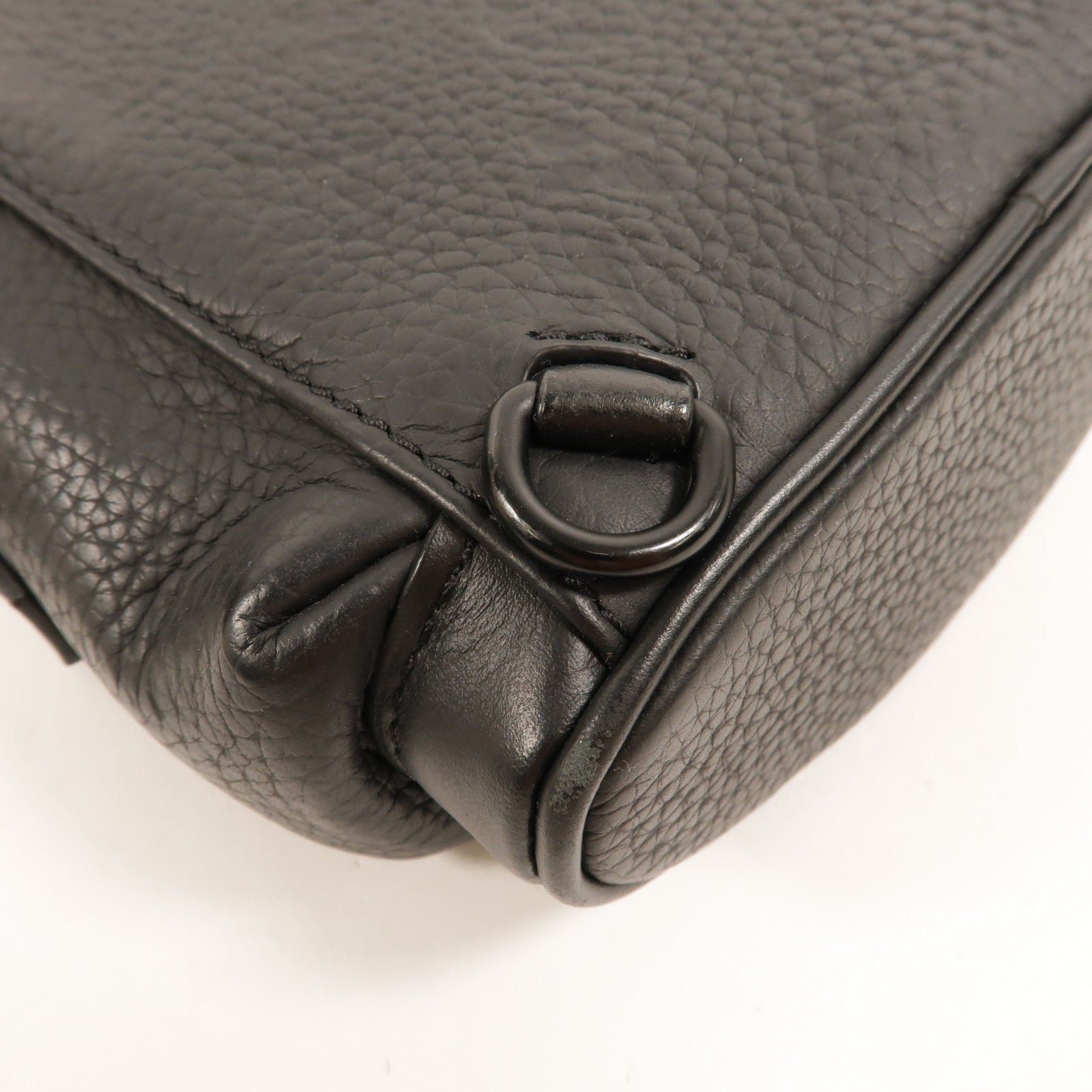 LOUIS VUITTON Monogram Taurillon Nano Christopher手挽肩背兩用袋