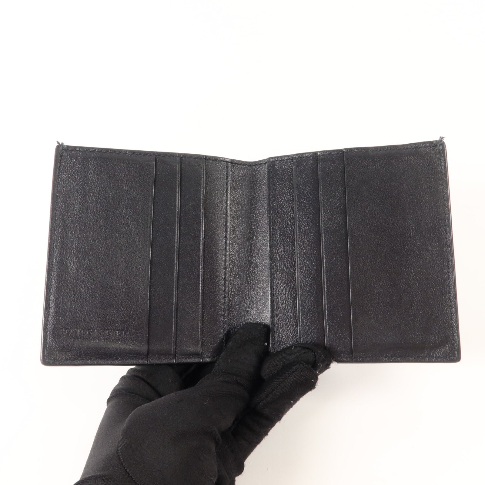 BOTTEGA VENETA 羊皮皮革Bifold Wallet錢包