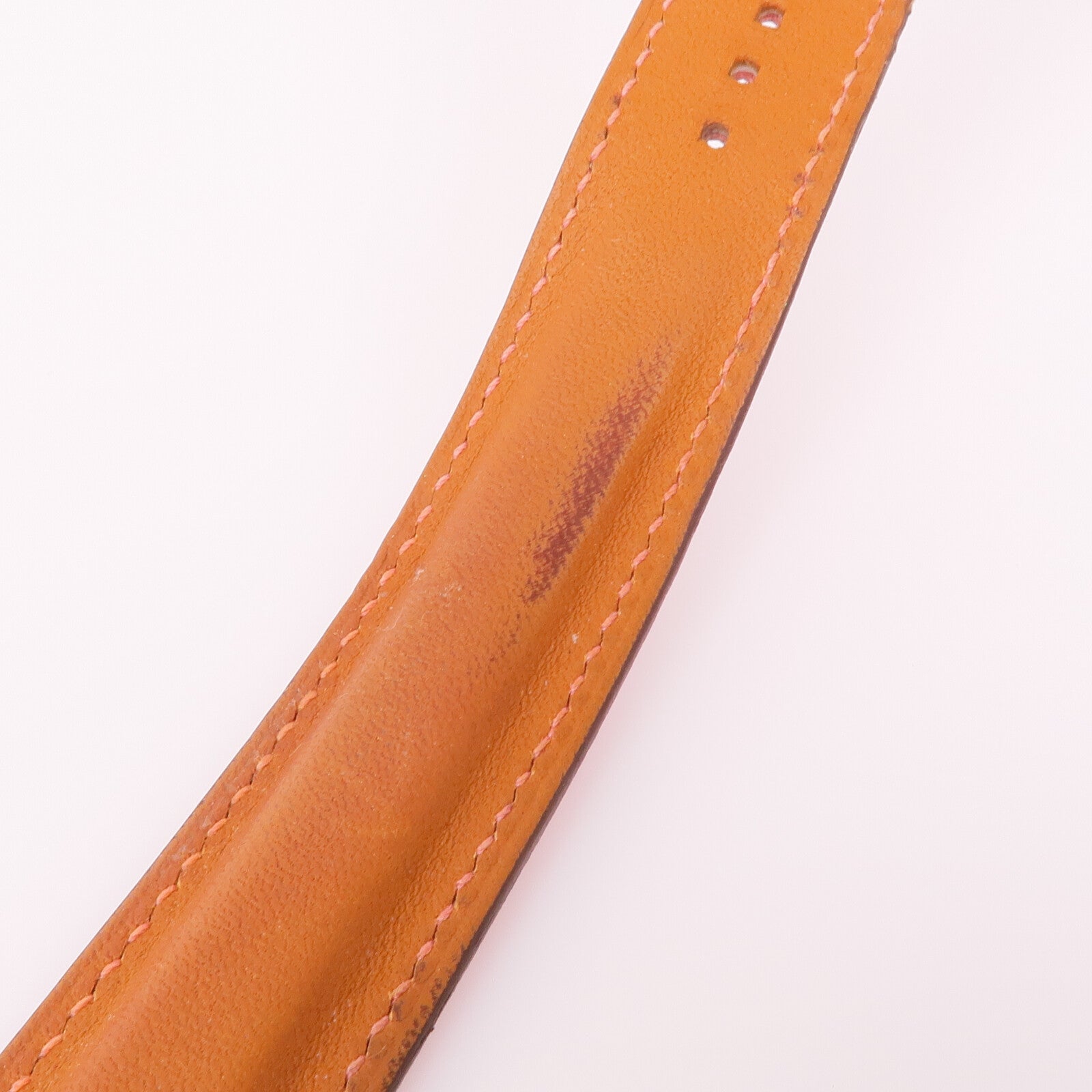 HERMES 【激減優惠】Swift皮革Apple Watchband錶帶