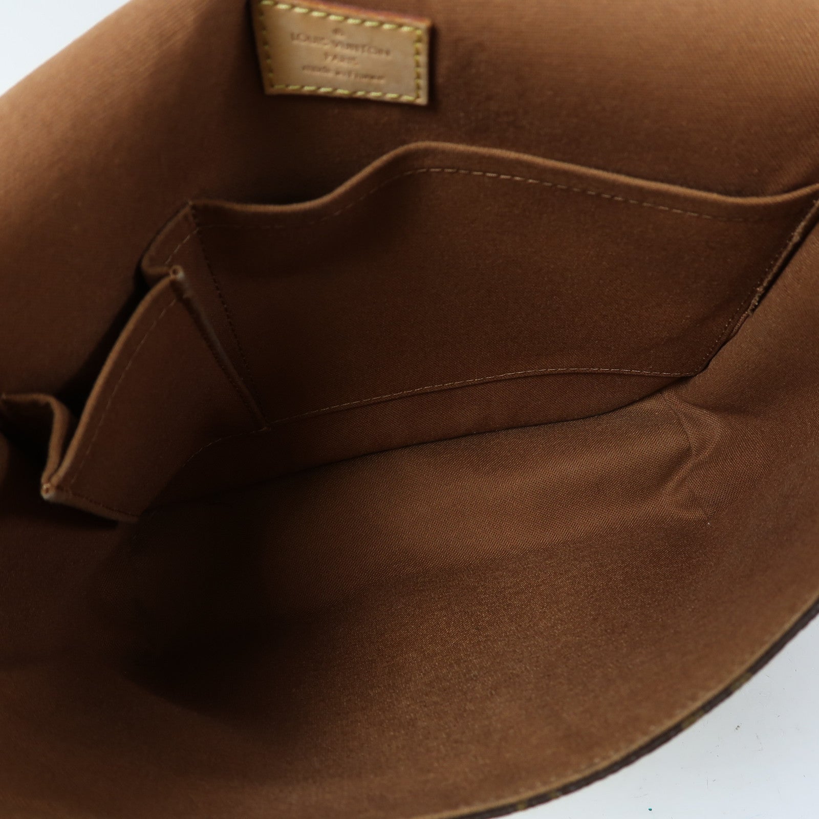 LOUIS VUITTON Monogram Bosphore PM金扣肩背袋啡色