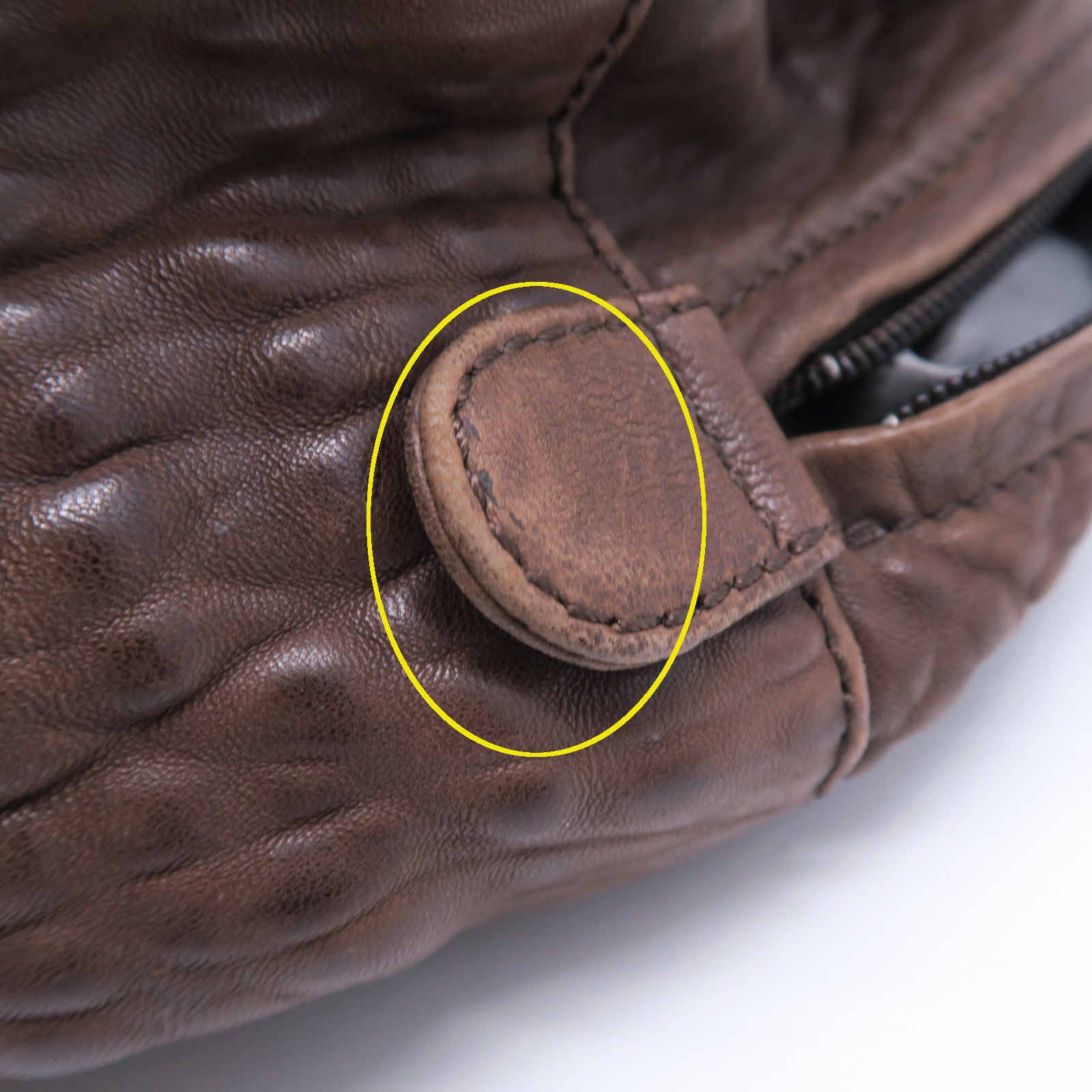 CHANEL 【激減優惠】牛皮皮革Handbag銀扣手挽肩背兩用袋啡色
