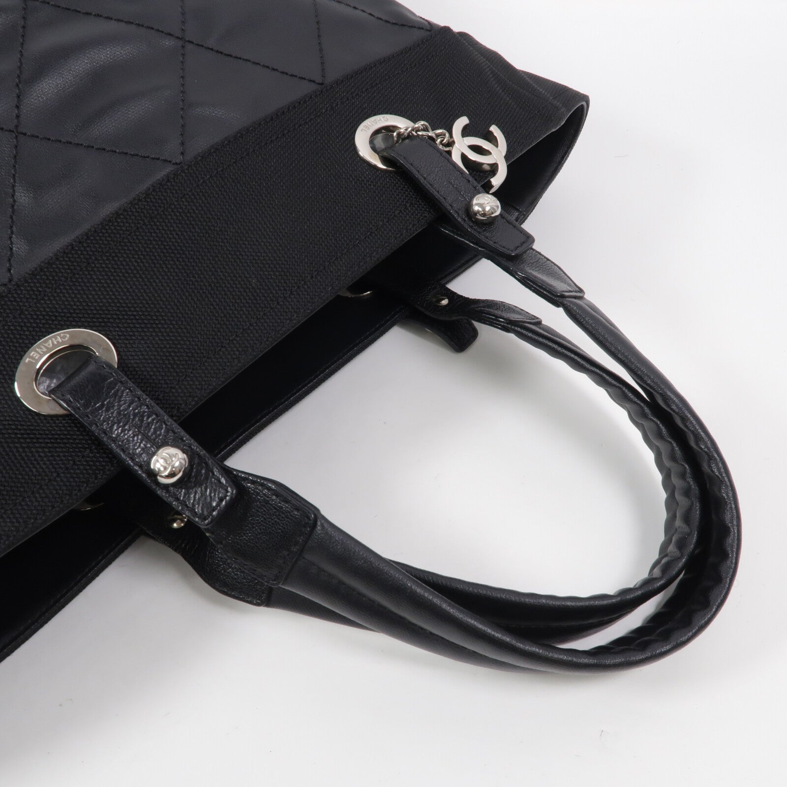 CHANEL 尼龍Paris Biarritz Tote MM肩背袋