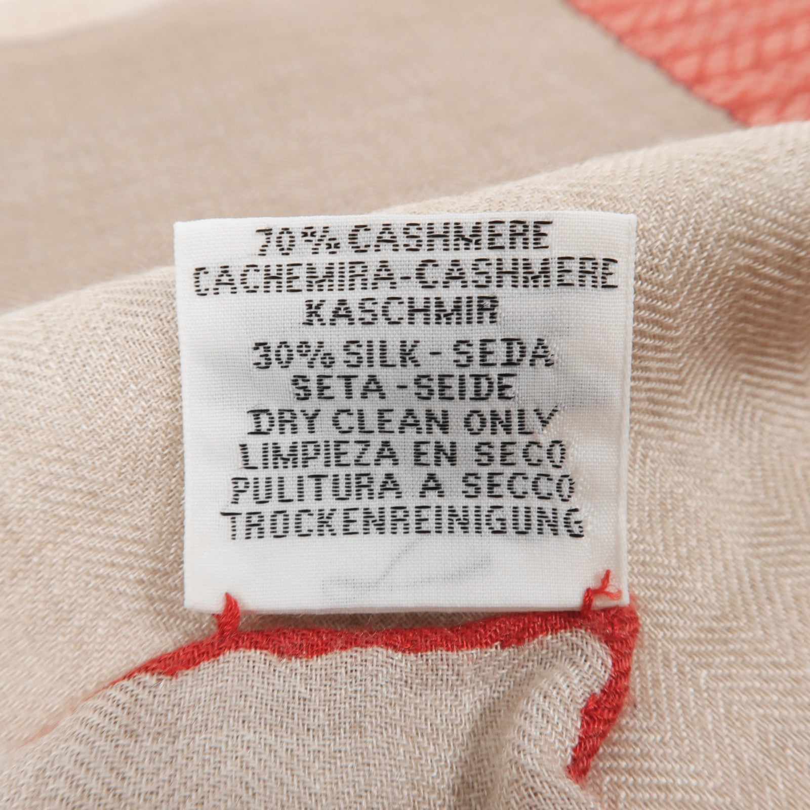 HERMES 羊絨/絲質Scarf 140x140圍巾