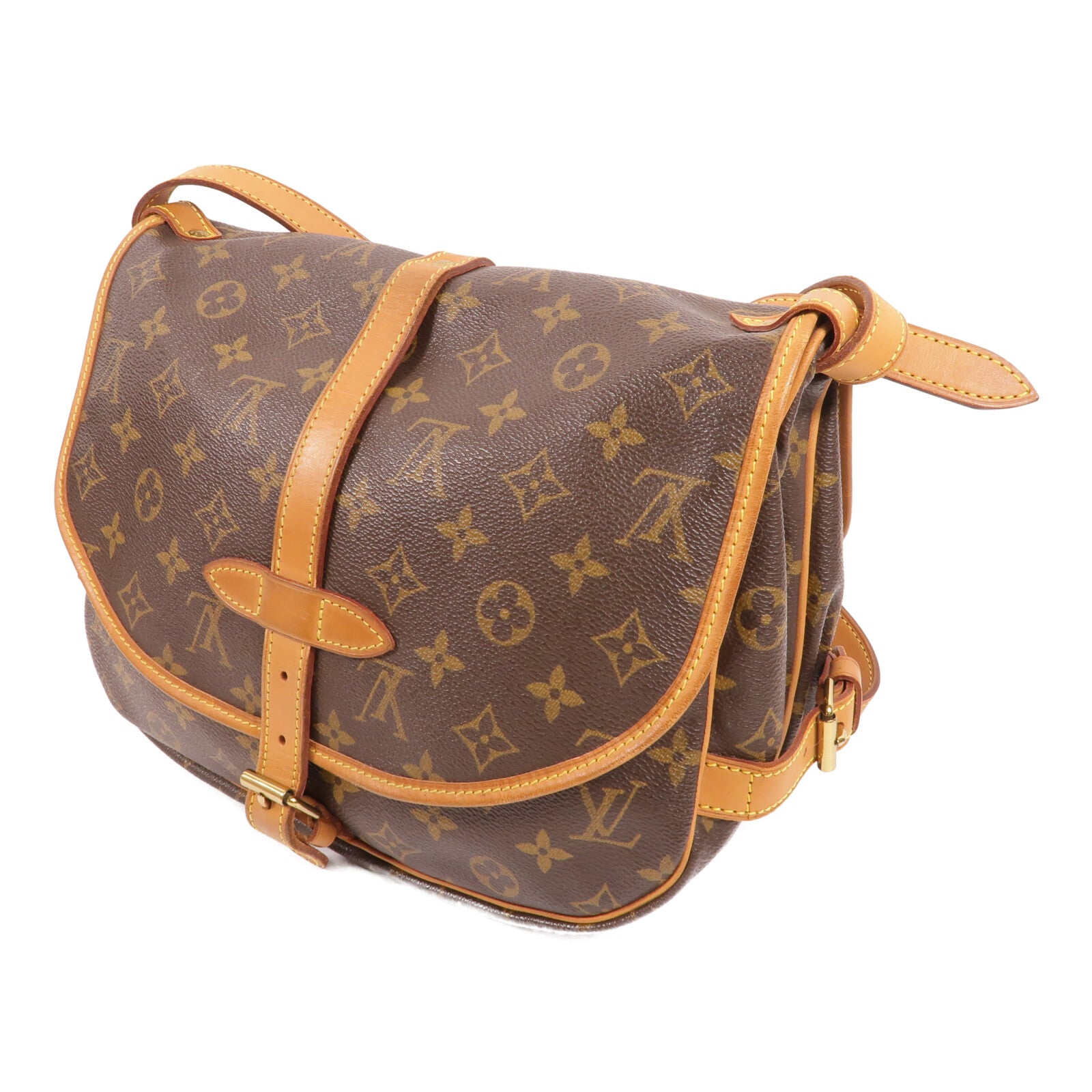 LOUIS VUITTON Monogram Saumur 30肩背袋