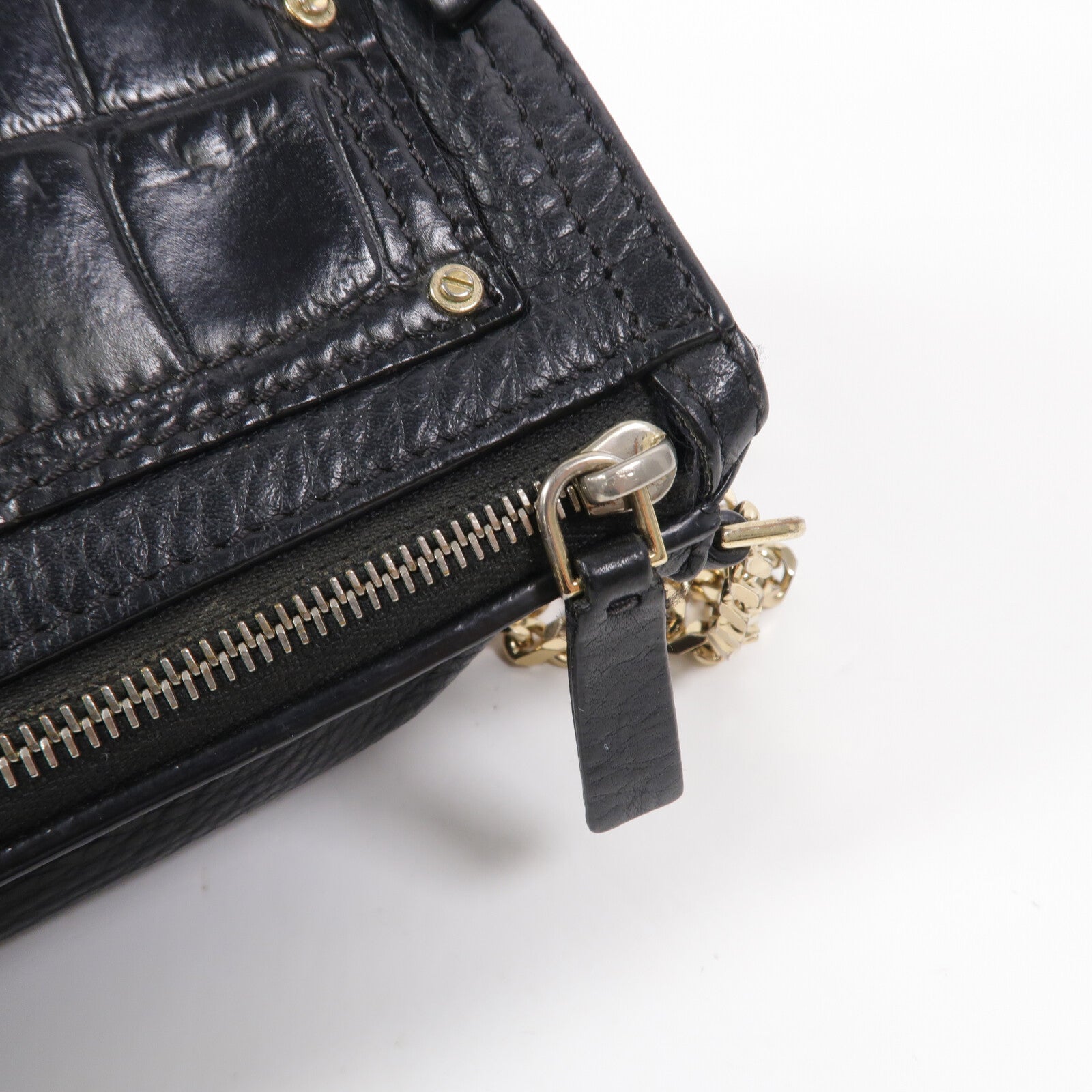 GIVENCHY 牛皮皮革Shoulder Bag鏈帶肩背袋