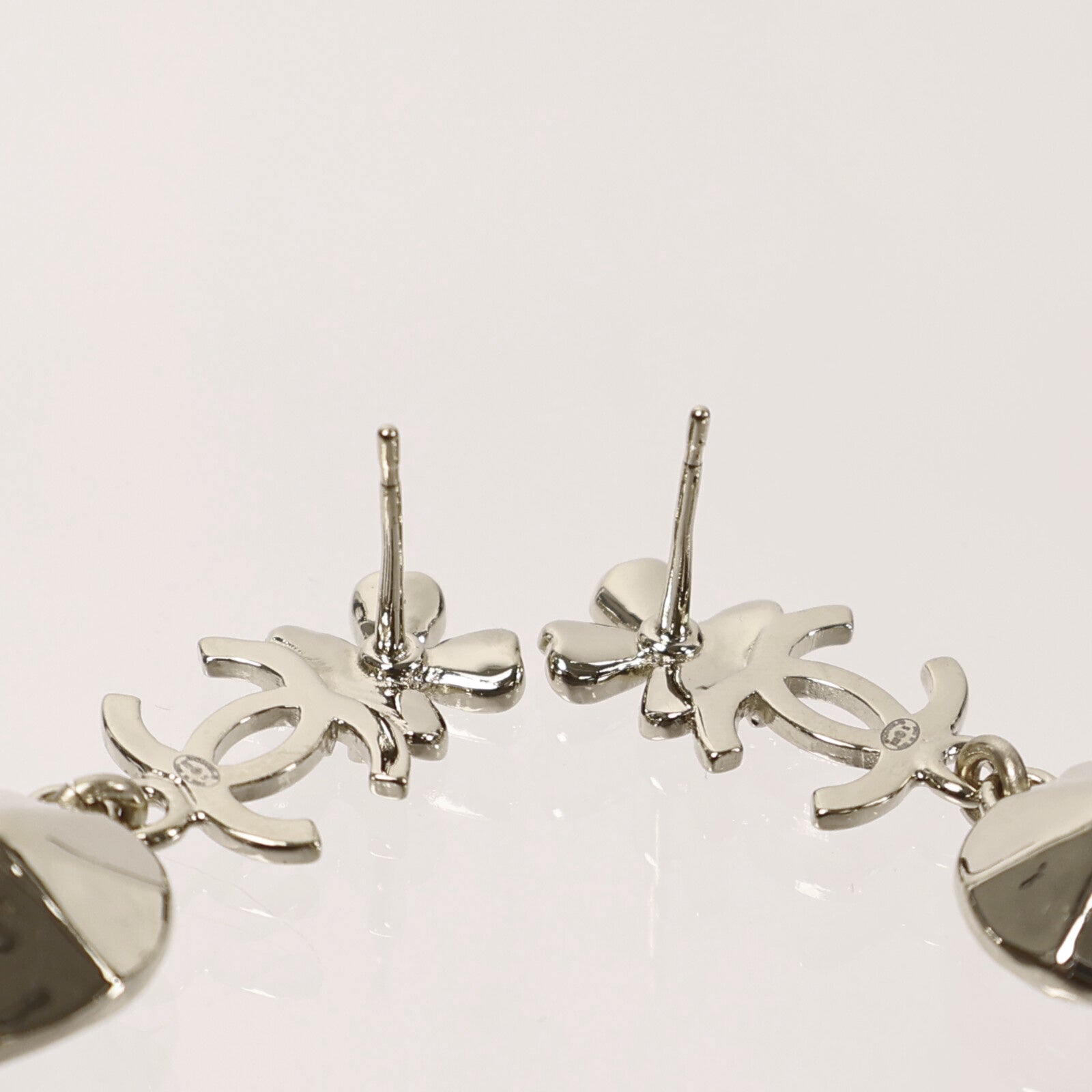 CHANEL 金屬/水晶Earring耳環