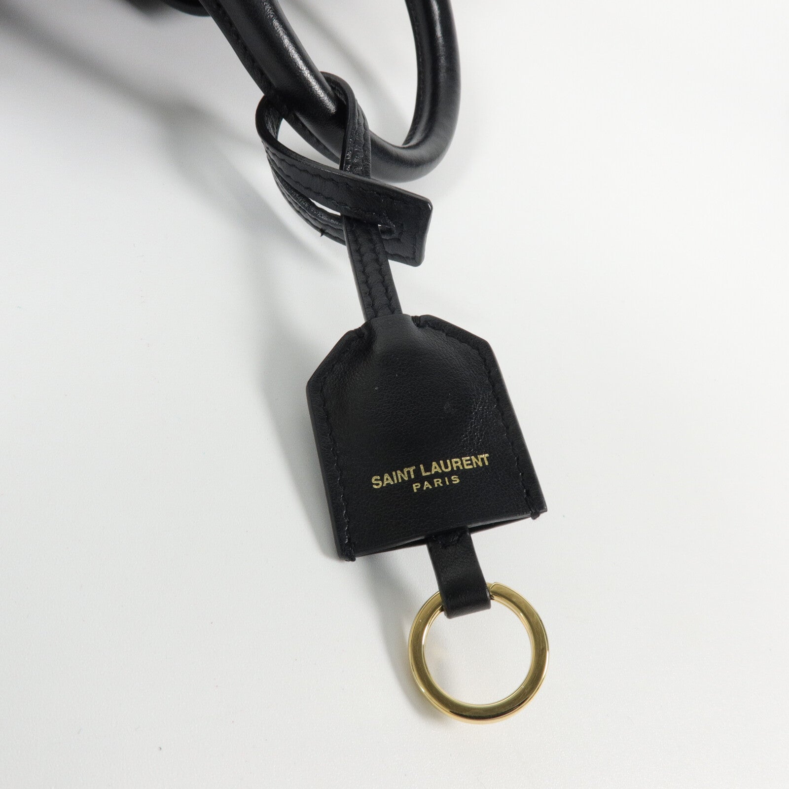 YVES SAINT LAURENT 牛皮皮革Baby Cabas手挽肩背兩用袋