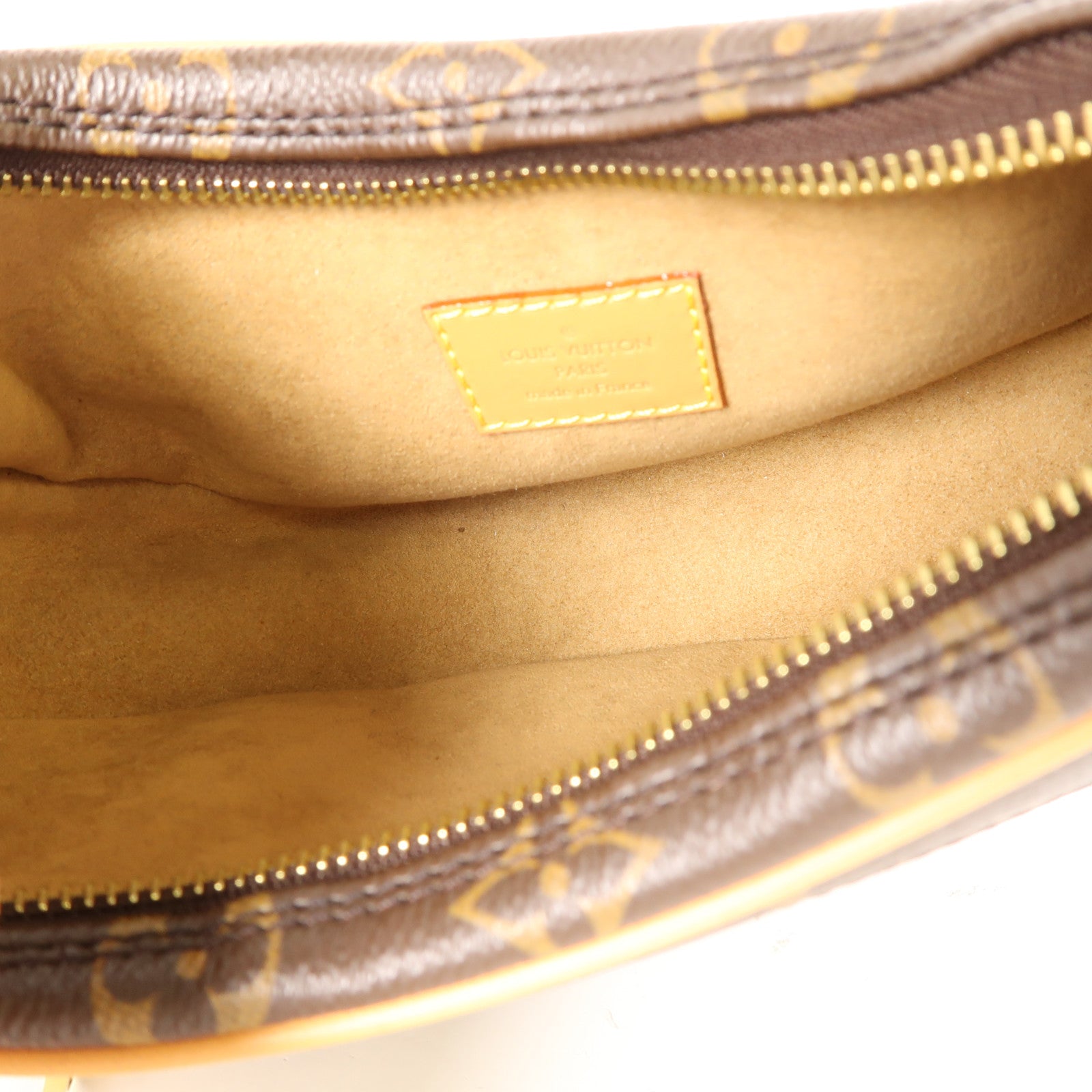 LOUIS VUITTON Monogram Loop金扣肩背袋棕色