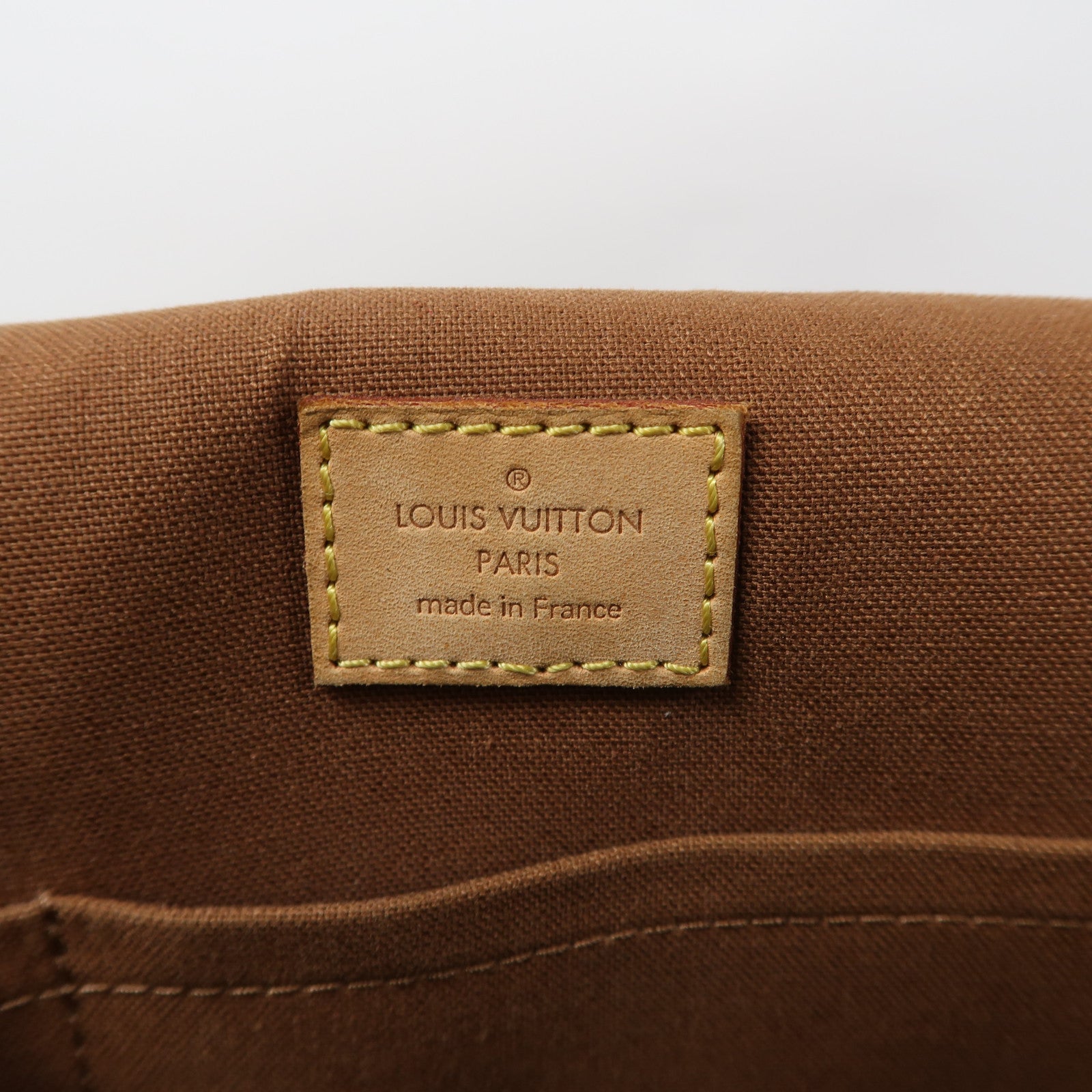 LOUIS VUITTON Monogram Bosphore PM金扣肩背袋啡色