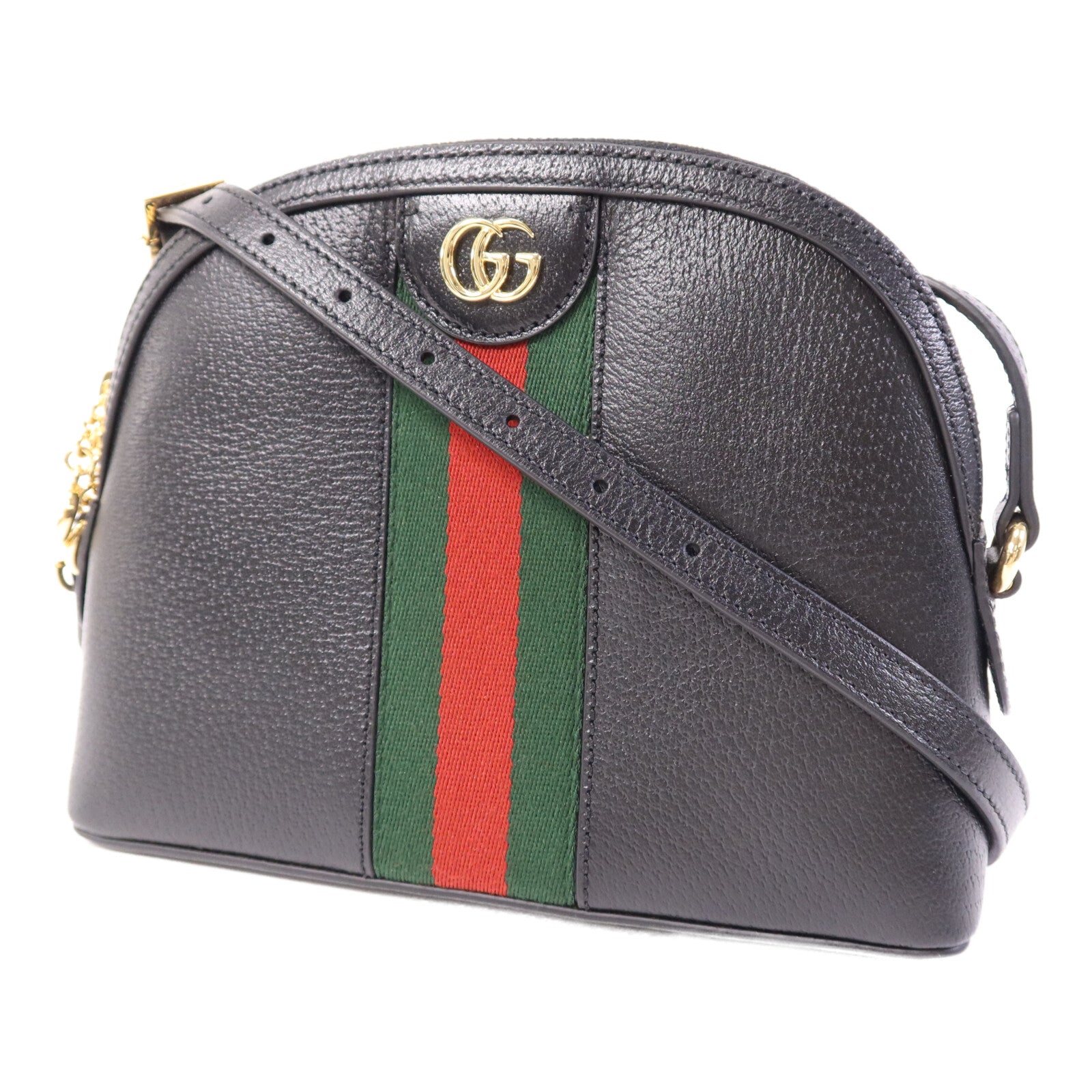 GUCCI 牛皮皮革GG Ophidia金扣肩背包
