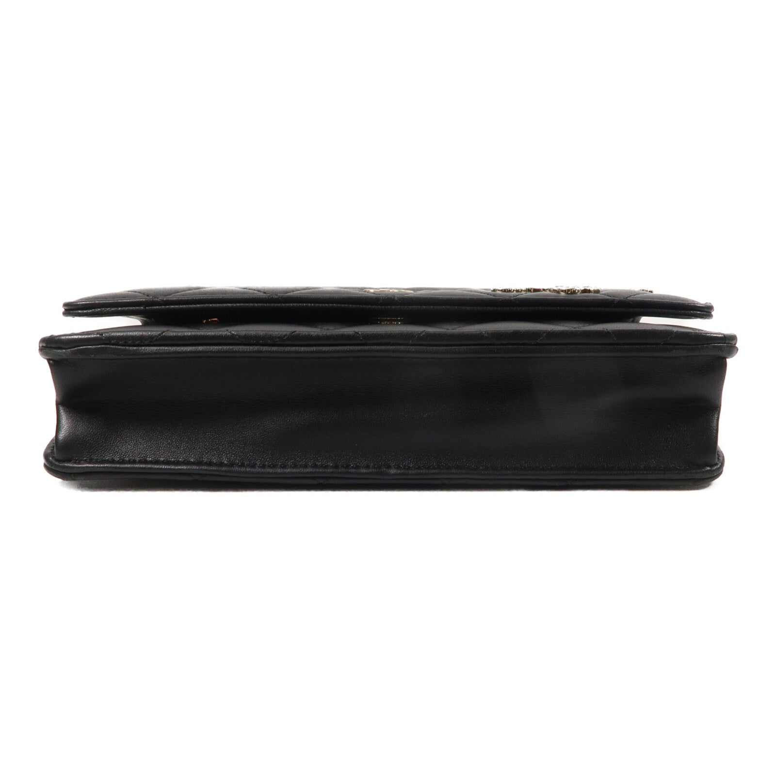 CHANEL 羊皮皮革WOC Wallet On Chain鏈帶肩背袋
