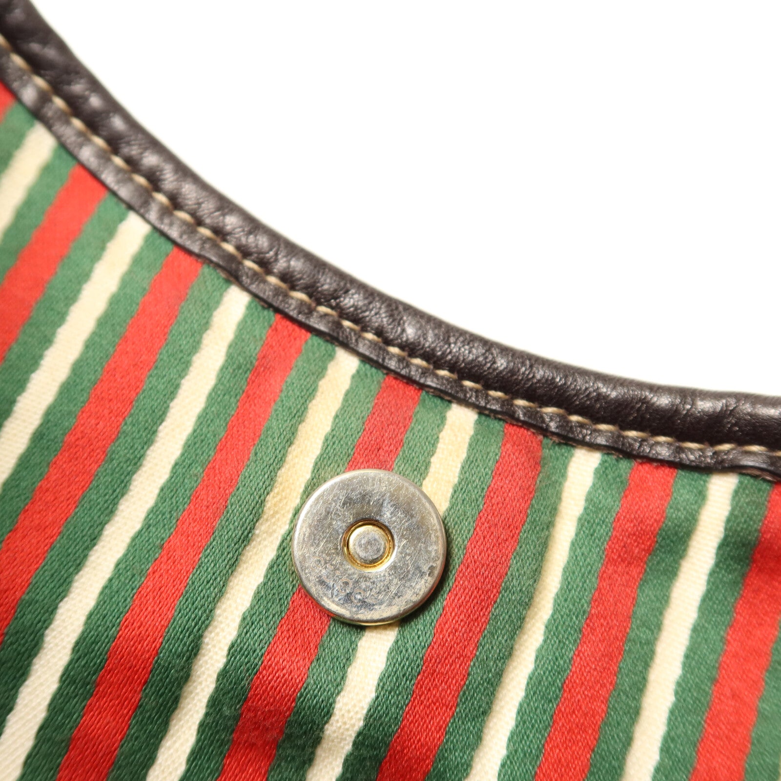 GUCCI 帆布Britt Hobo金扣肩背袋