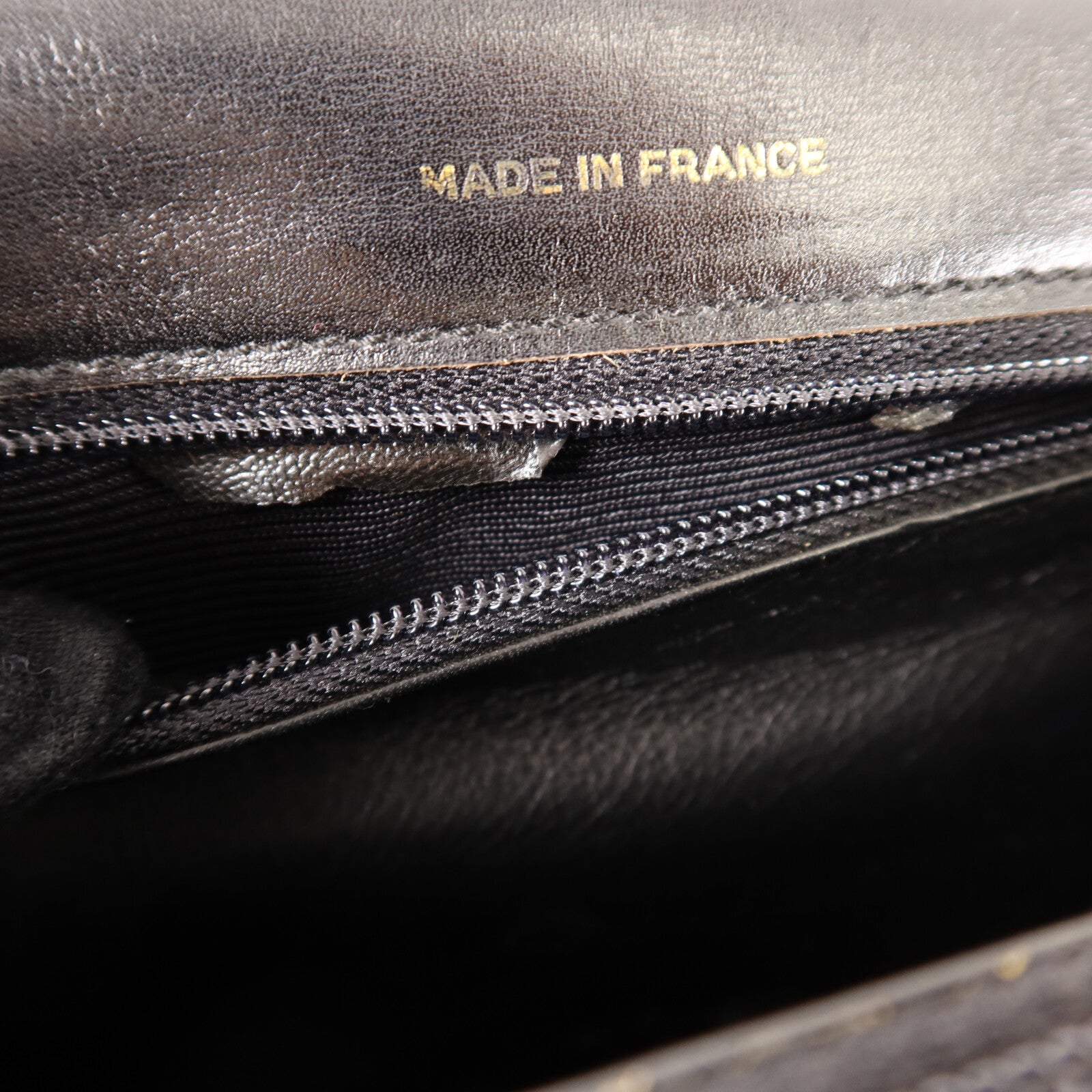 CELINE 牛皮皮革Vintage Shoulder Bag肩背袋