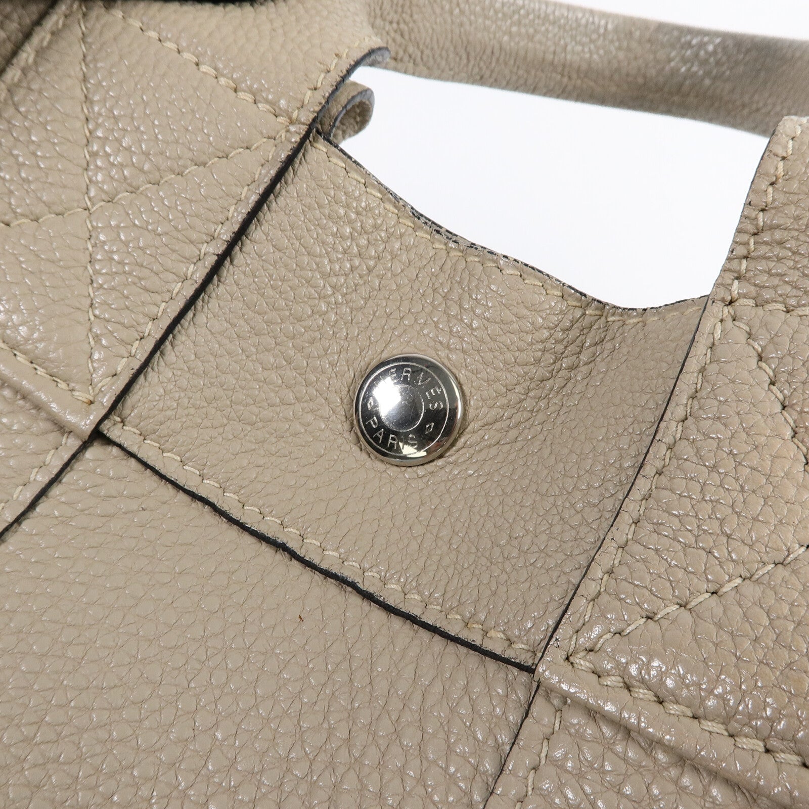 HERMES Clemence皮革Fourre Tout PM手挽袋