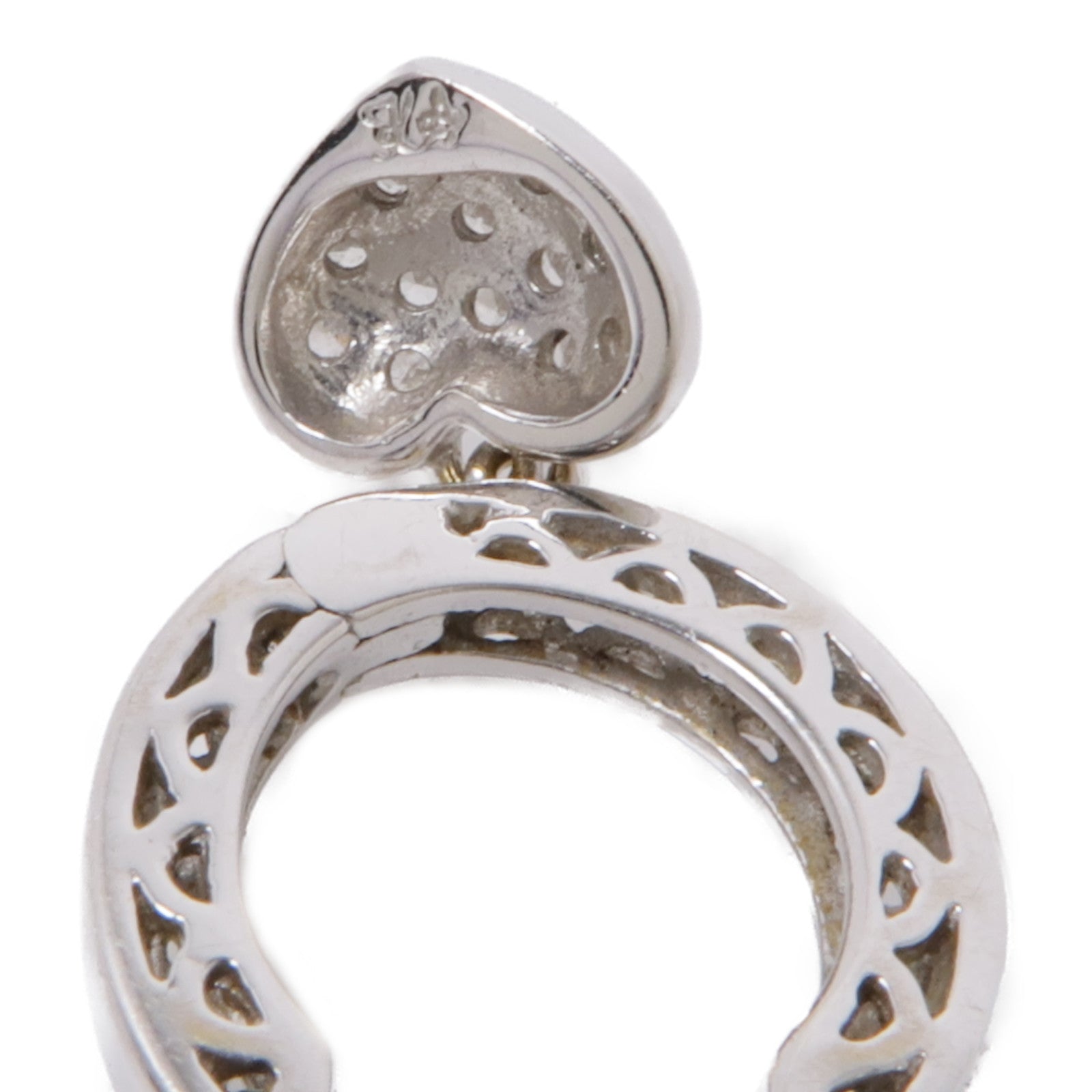 JEWELRY 18K白金Diamond Earrings鑽石耳環