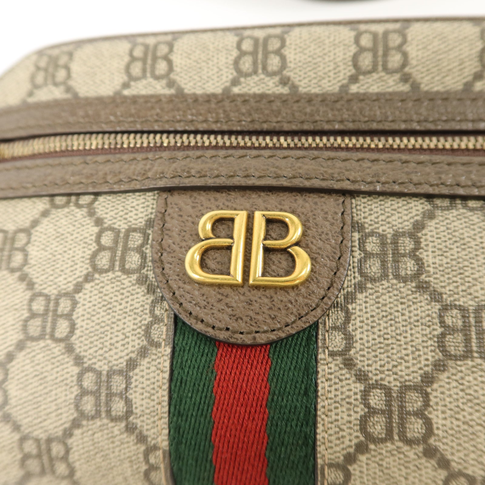 BALENCIAGA 塗層帆布Gucci & Balenciaga's Hacker Project肩背袋