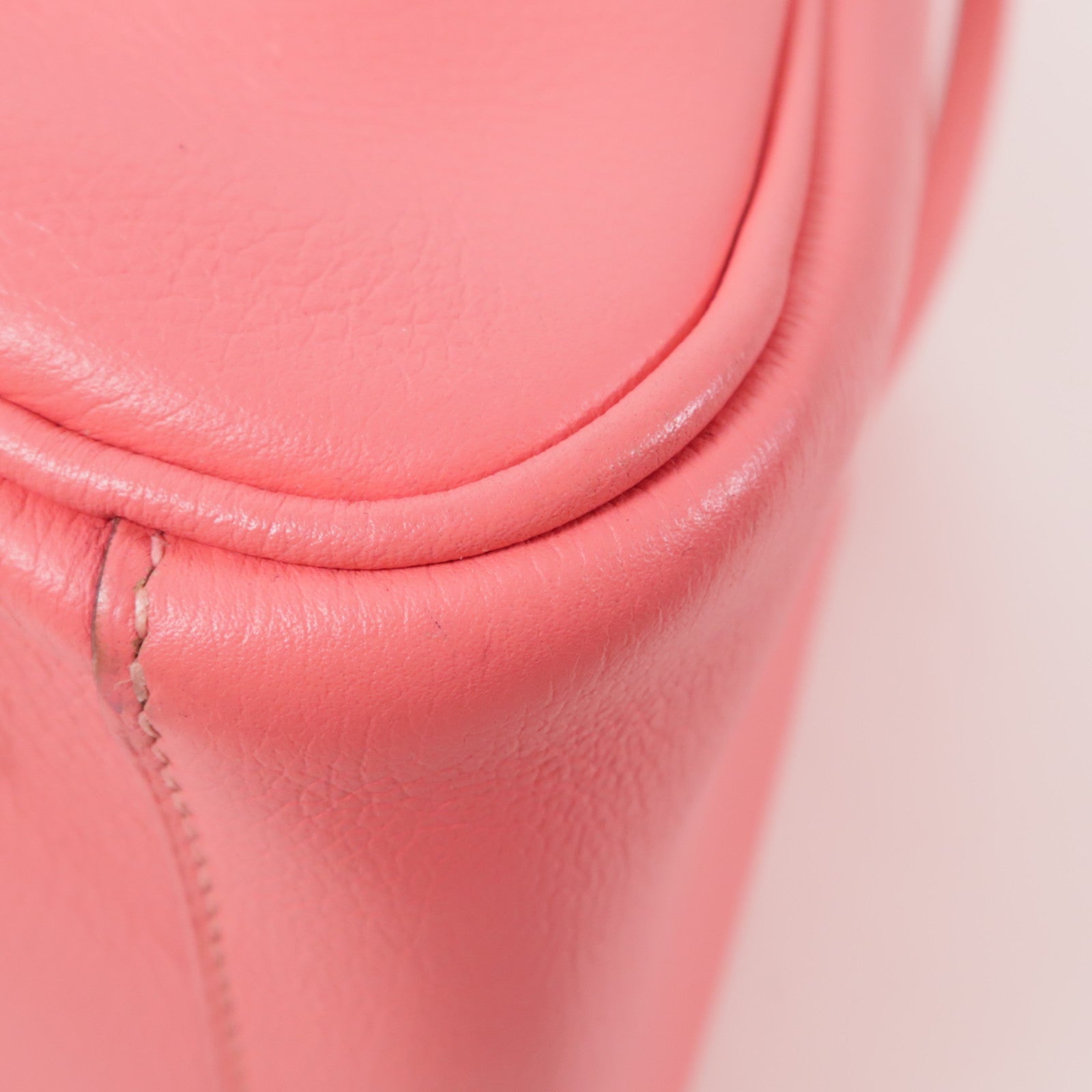 HERMES Evercolor皮革Lindy 30銀扣手挽肩背兩用袋Rose Azalee