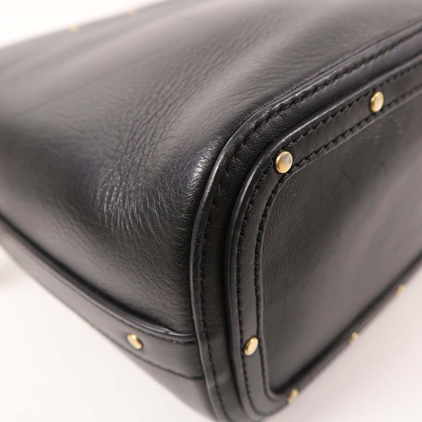 Chloe 牛皮皮革Shoulder Bag金扣肩背袋