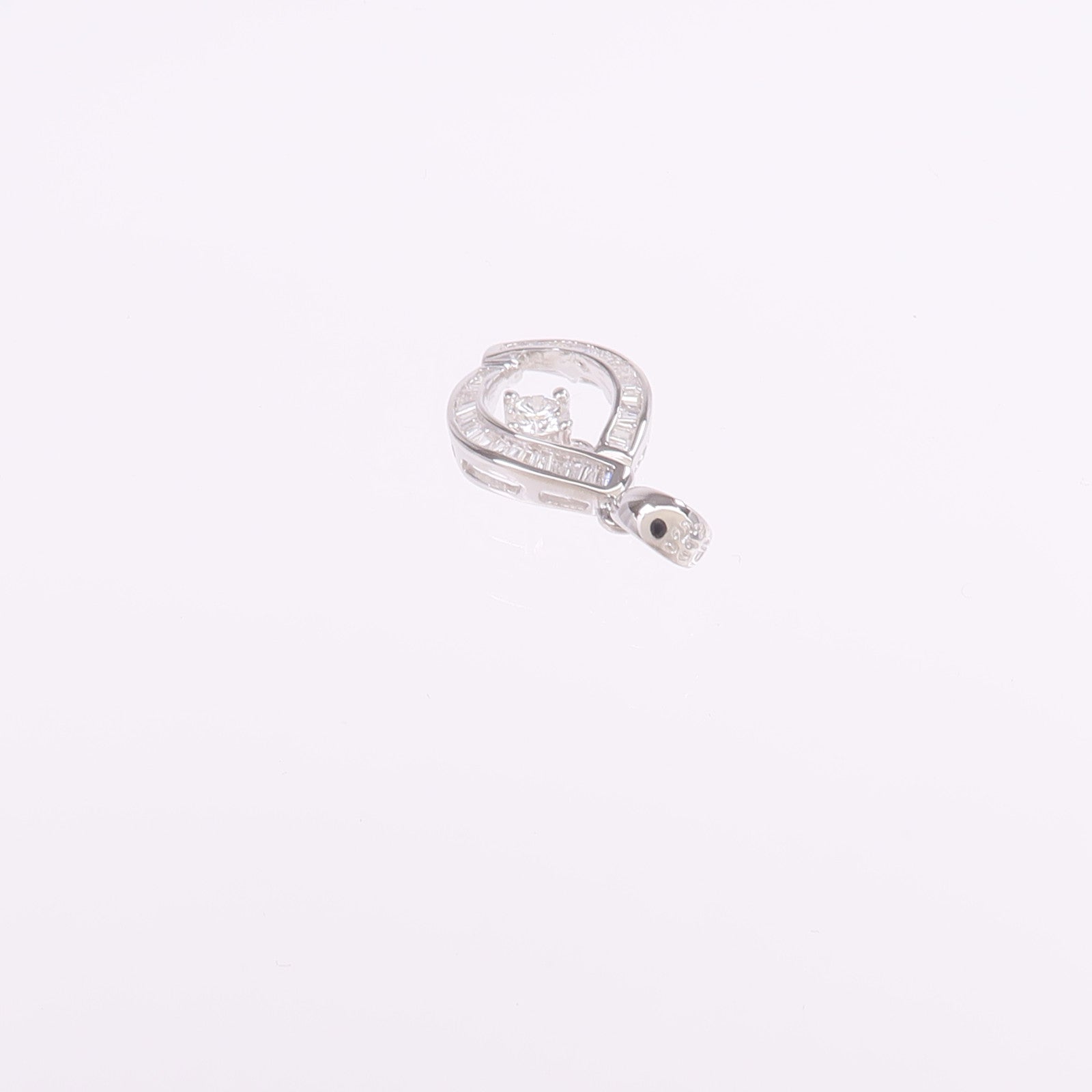 JEWELRY 【激減優惠】18K白金Diamond Pendant Top鑽石吊墜