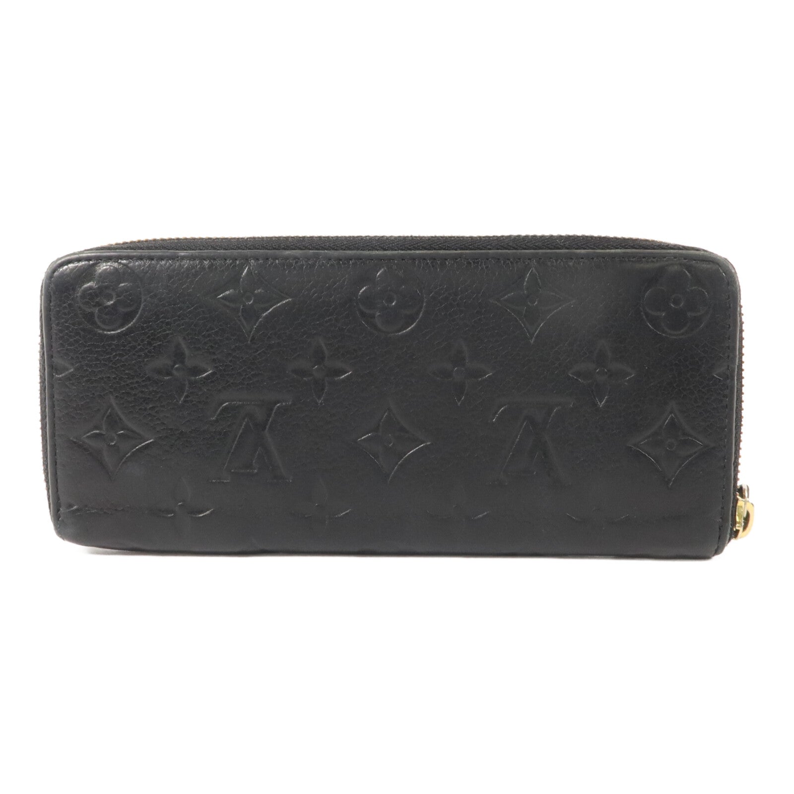 LOUIS VUITTON Monogram Empreinte Portefeuille Wallet Long Wallet金扣拉鏈長錢包