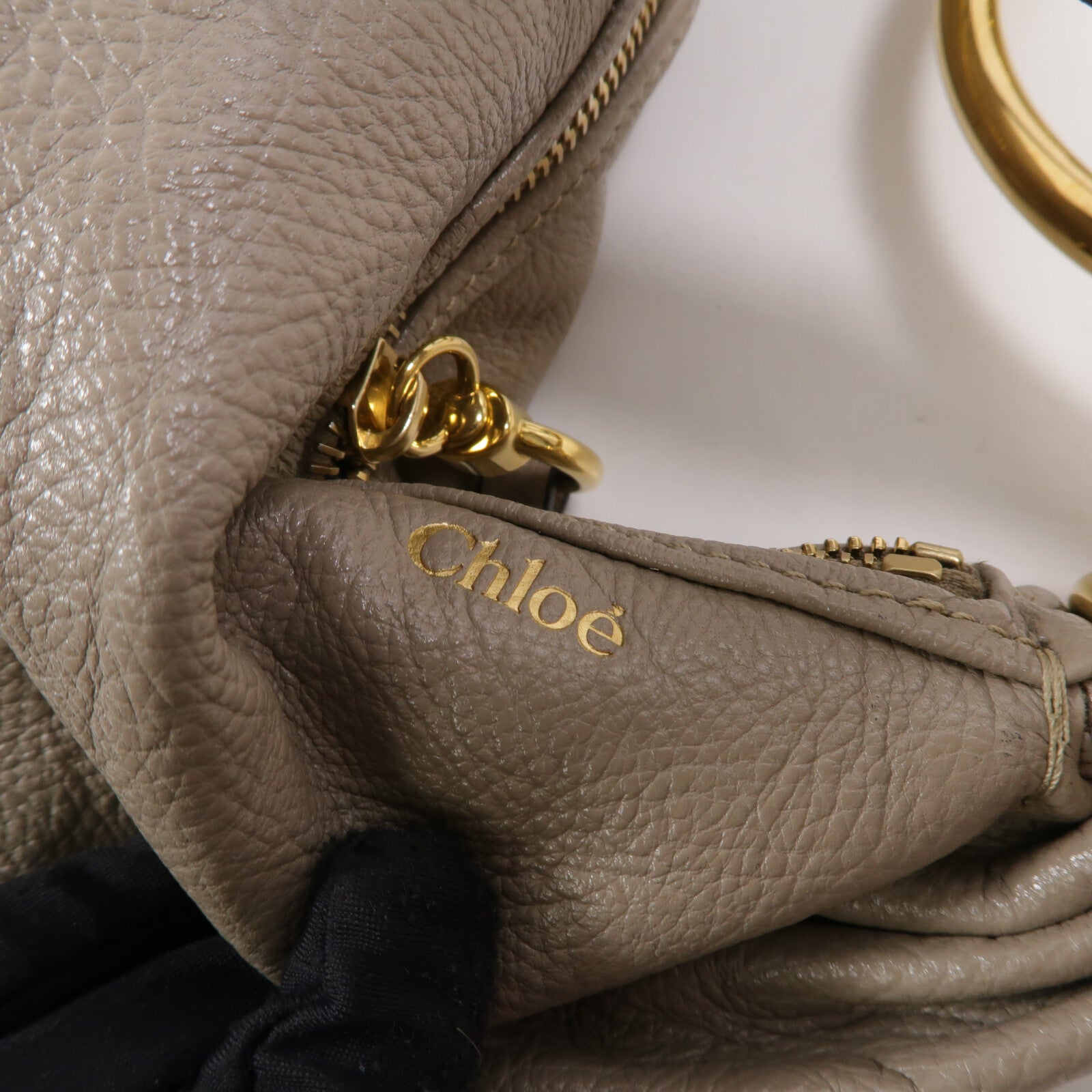 Chloe 牛皮皮革Bracelet Hobo Bag手挽肩背兩用袋