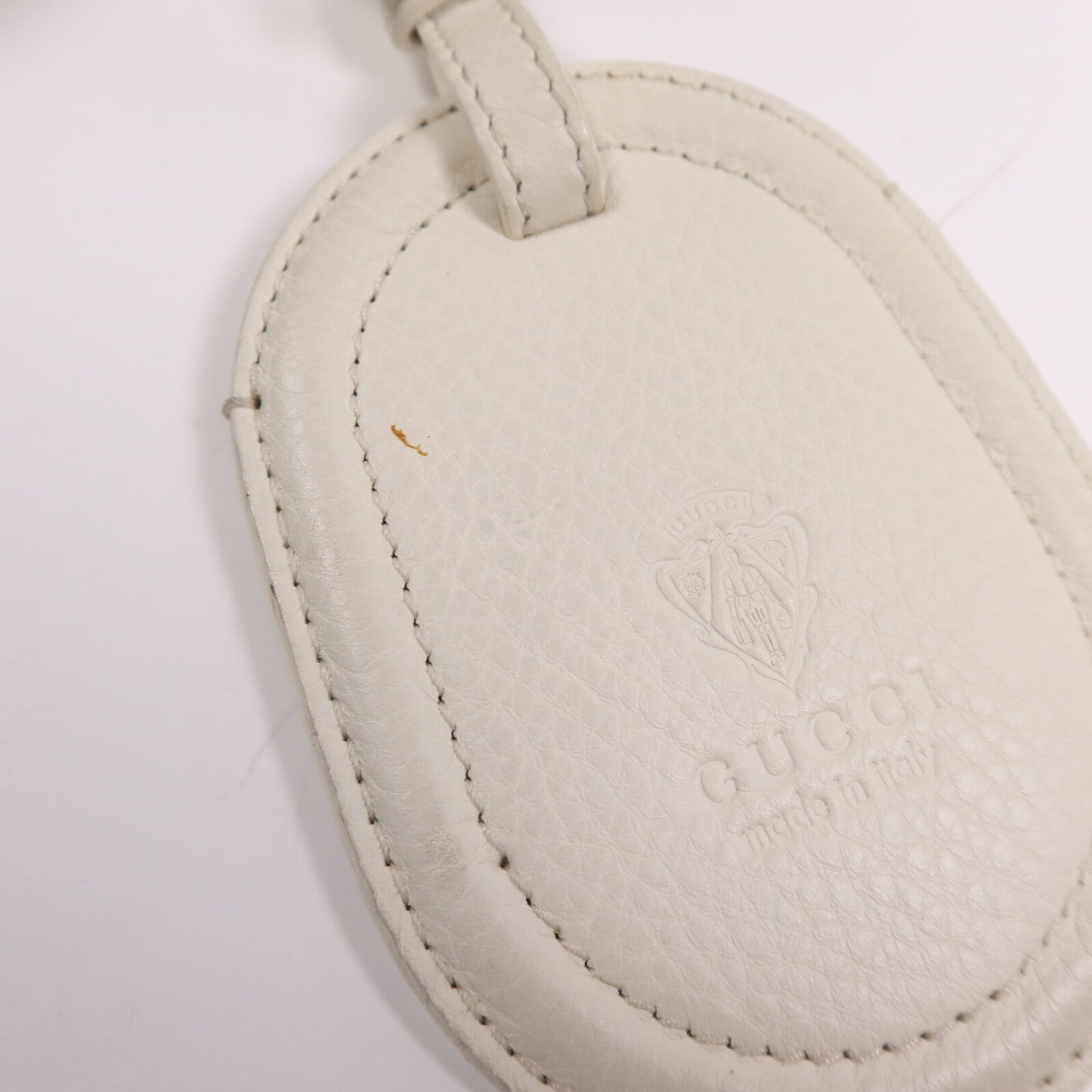 GUCCI 牛皮皮革Techro Horsebit Medium Hobo銀扣肩背袋