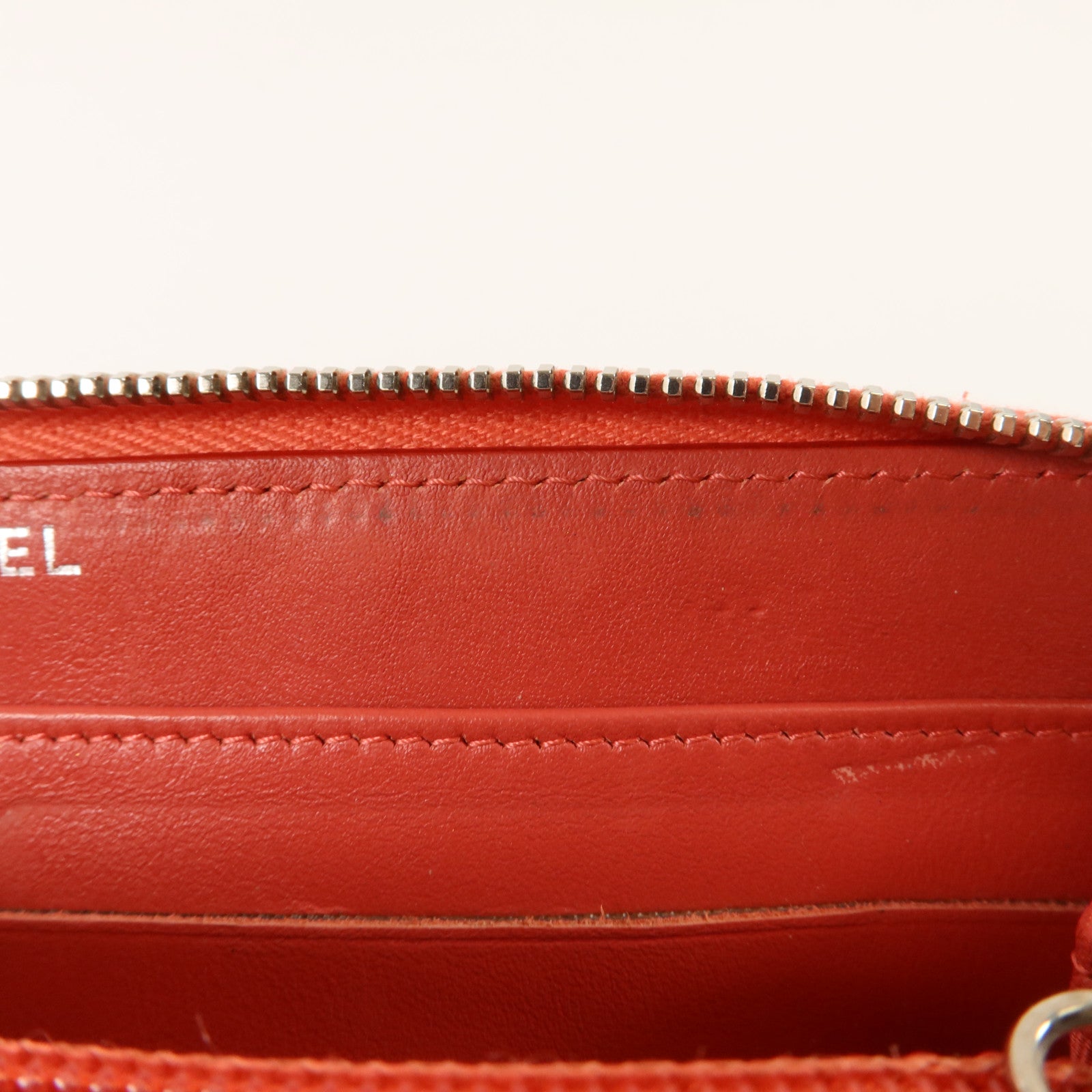 CHANEL 漆皮皮革Long Round Wallet長錢包