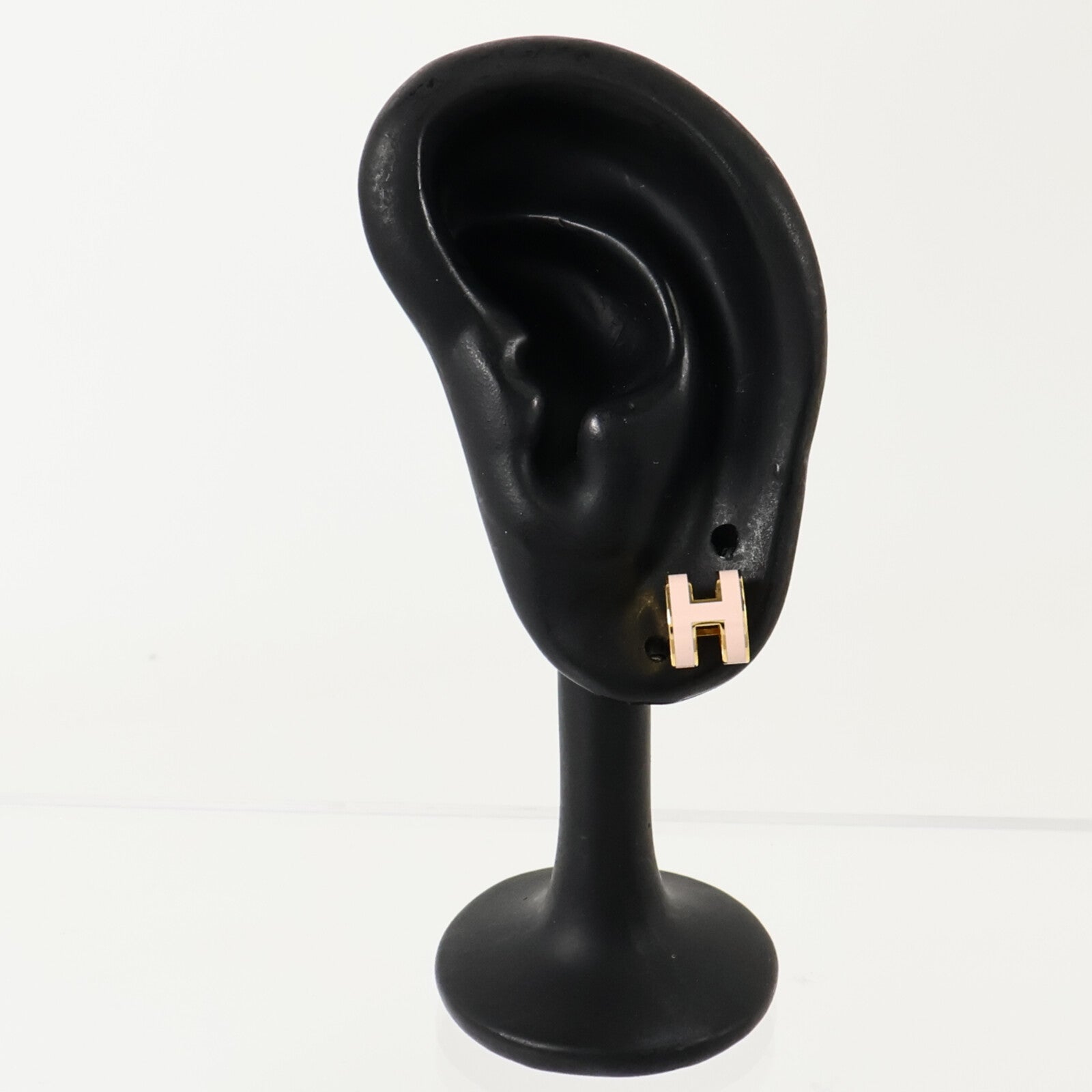 HERMES 金屬/琺瑯Mini Pop H耳環