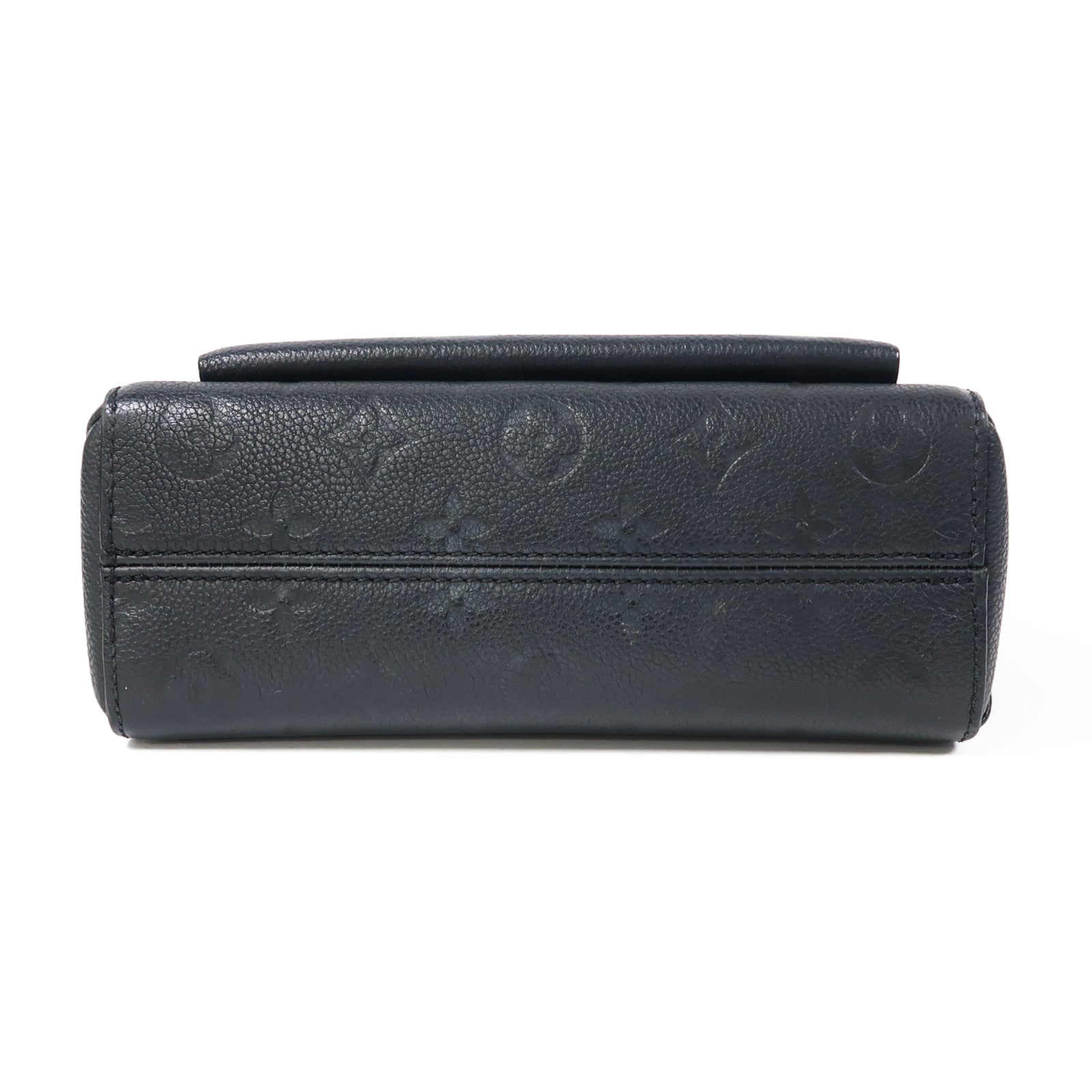LOUIS VUITTON Monogram Empreinte Vavin BB Shoulder Bag金扣鏈帶肩背袋黑色