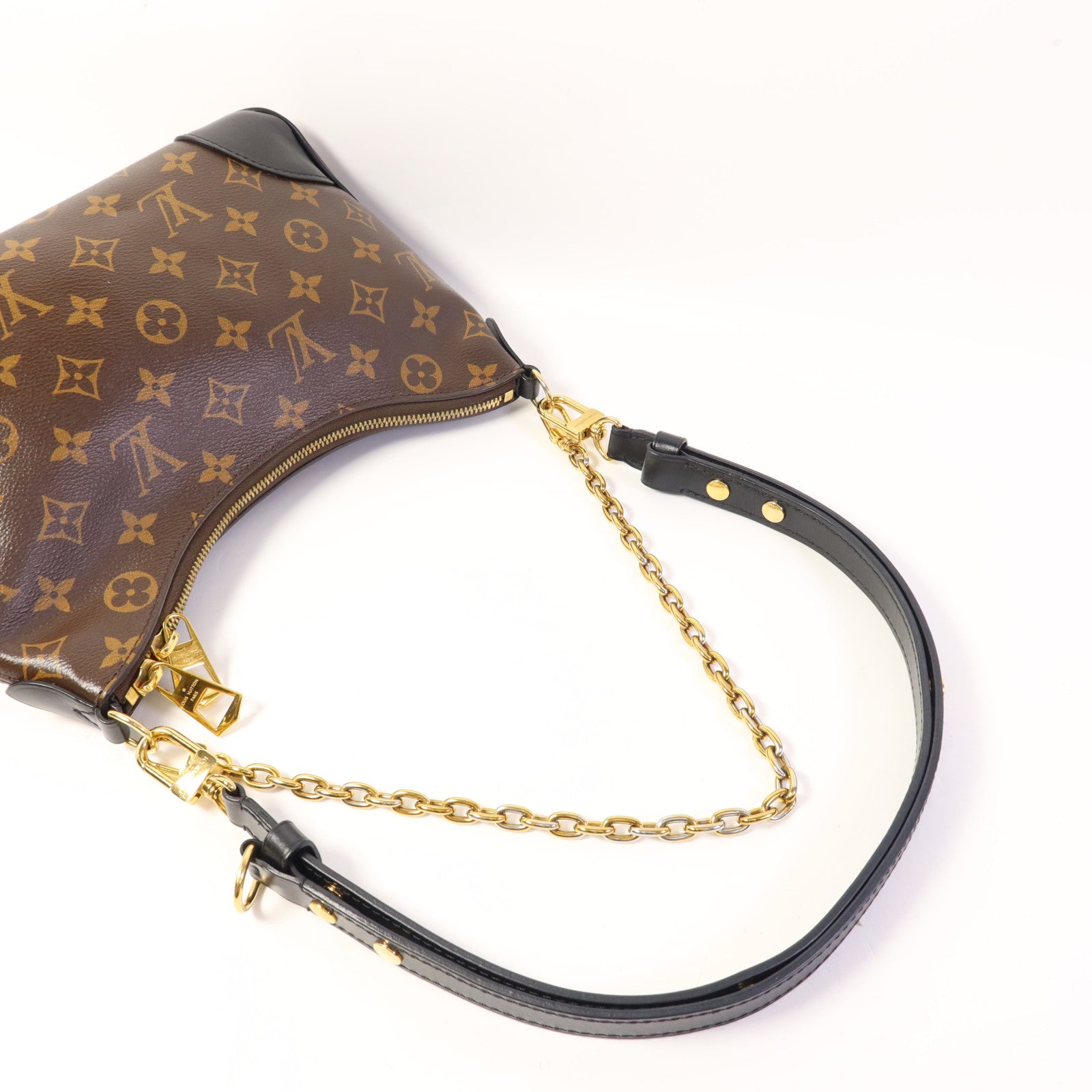 LOUIS VUITTON Monogram Boulogne PM金扣手挽肩背兩用袋