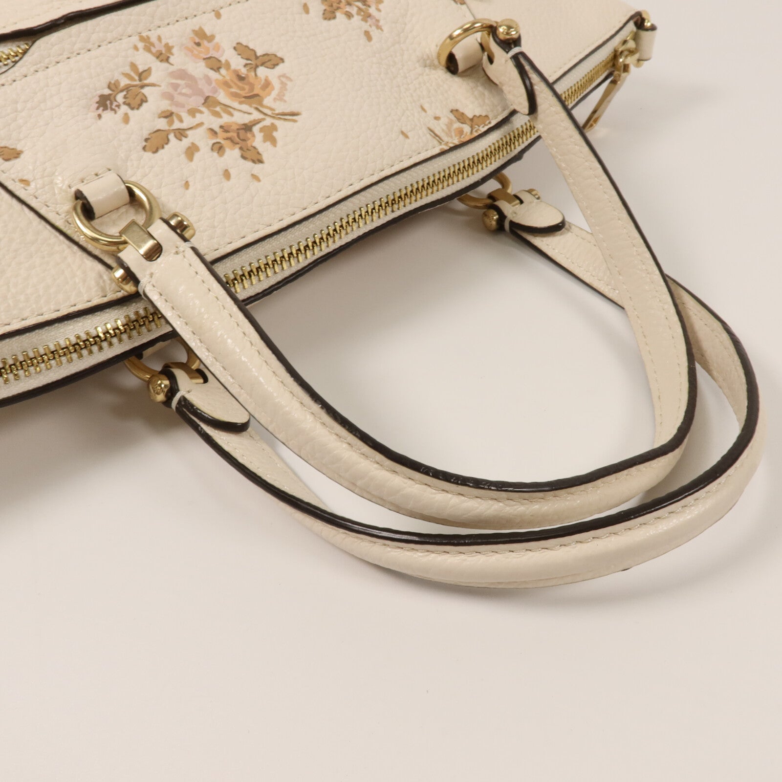 COACH 牛皮皮革Shoulder Bag手挽肩背兩用袋