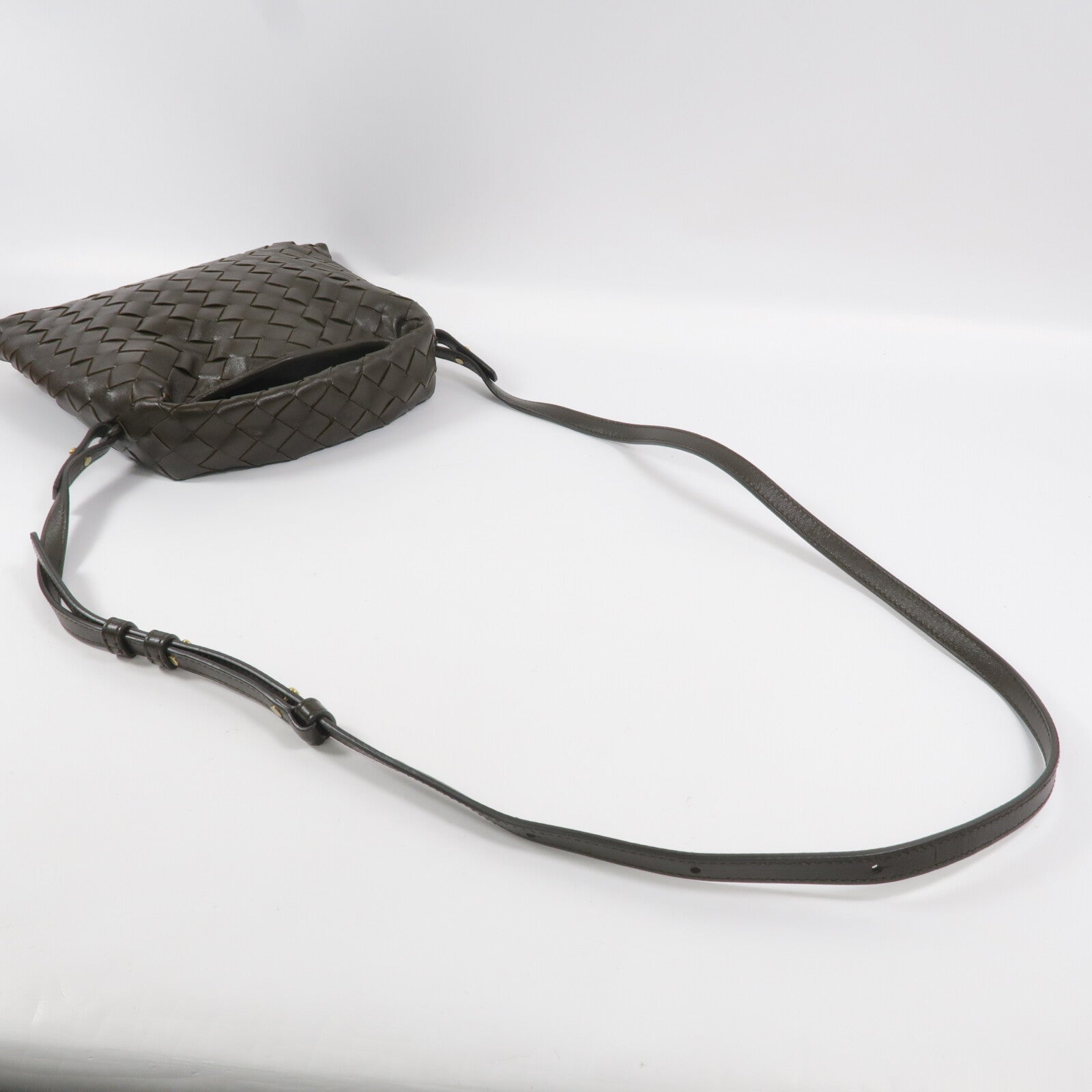 BOTTEGA VENETA 牛皮皮革Mini Hop手挽肩背兩用袋