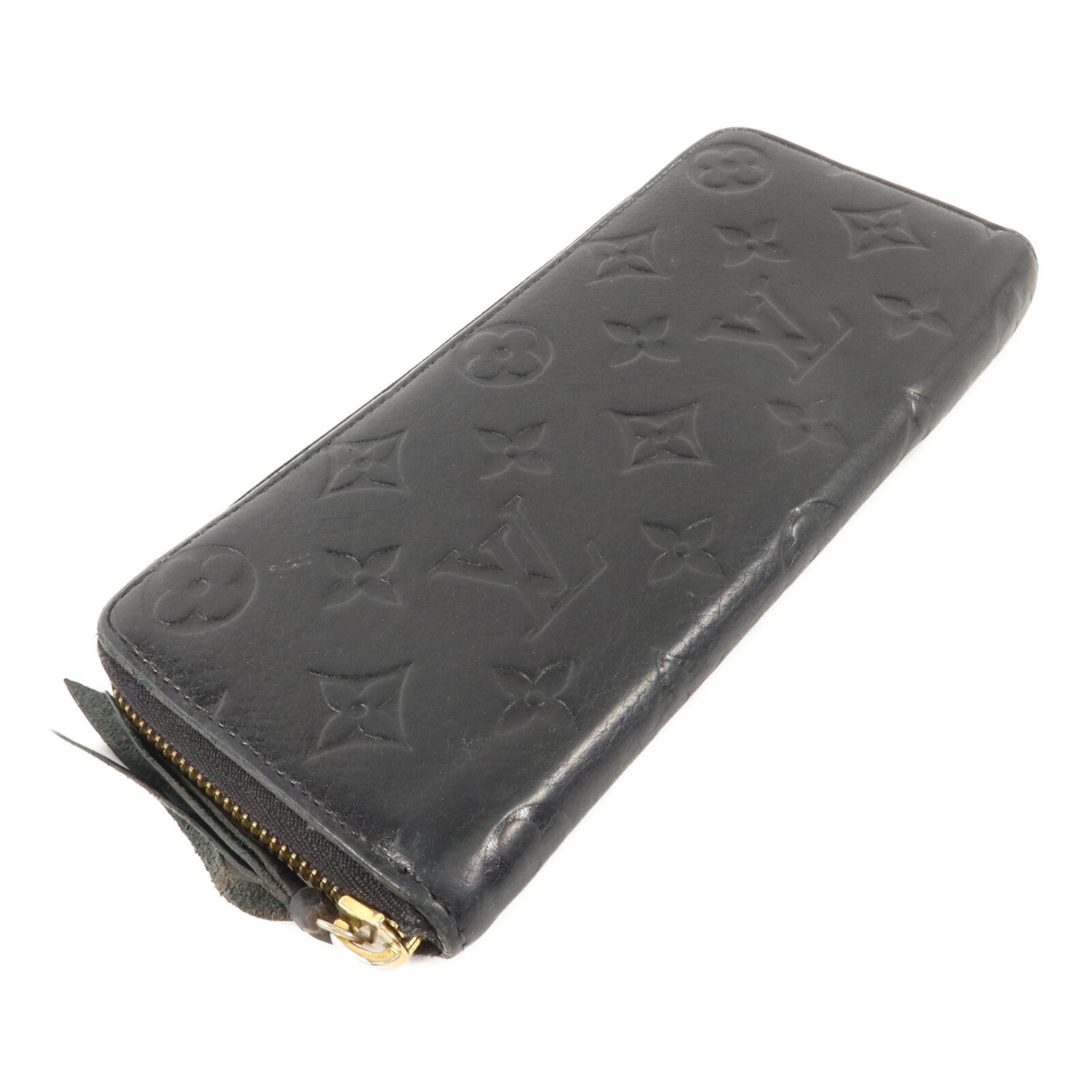LOUIS VUITTON Monogram Empreinte Portefeuille Wallet Long Wallet金扣拉鏈長錢包