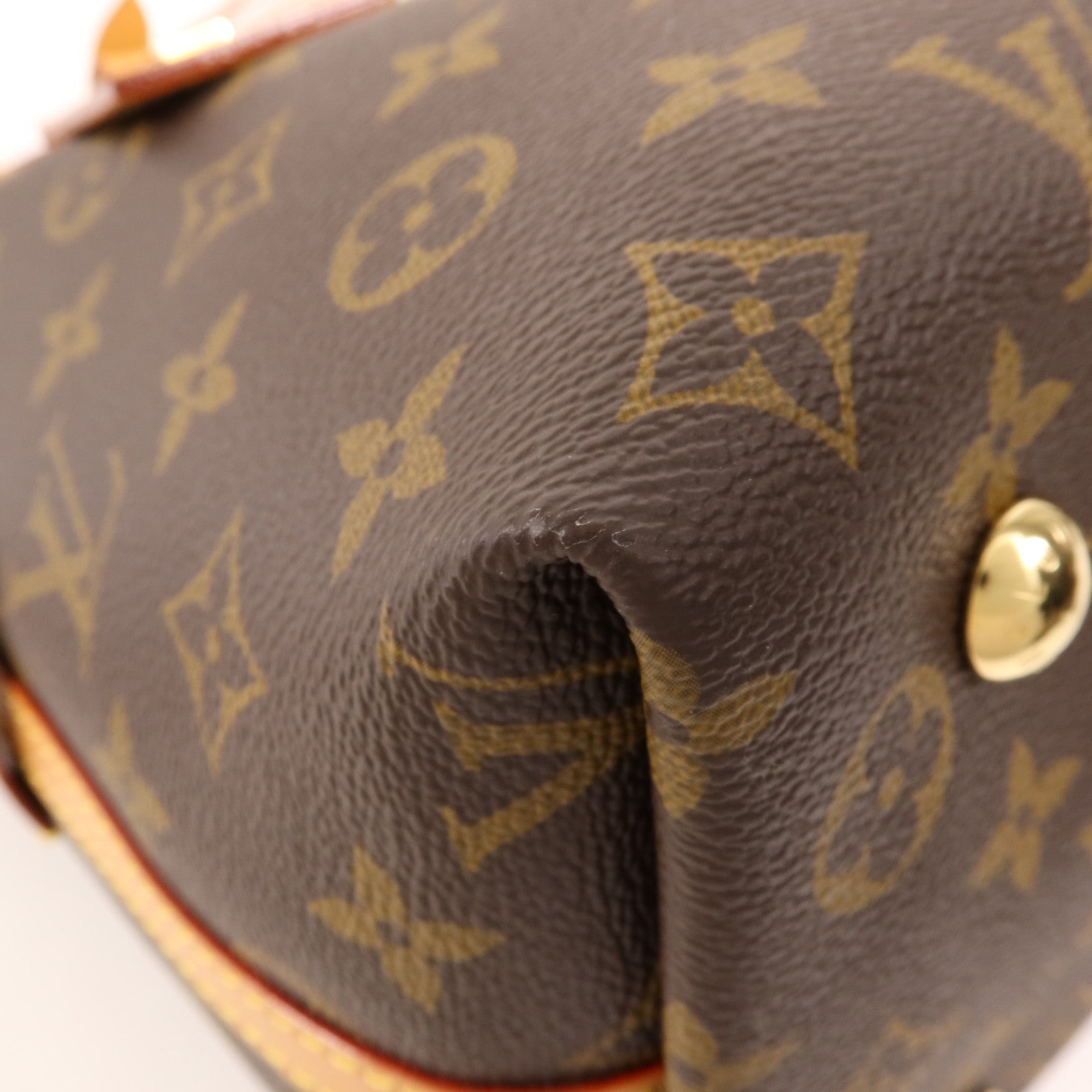 LOUIS VUITTON Monogram CarryAll PM金扣肩背袋