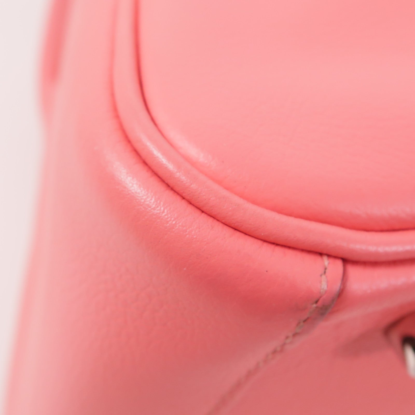 HERMES Evercolor皮革Lindy 30銀扣手挽肩背兩用袋Rose Azalee