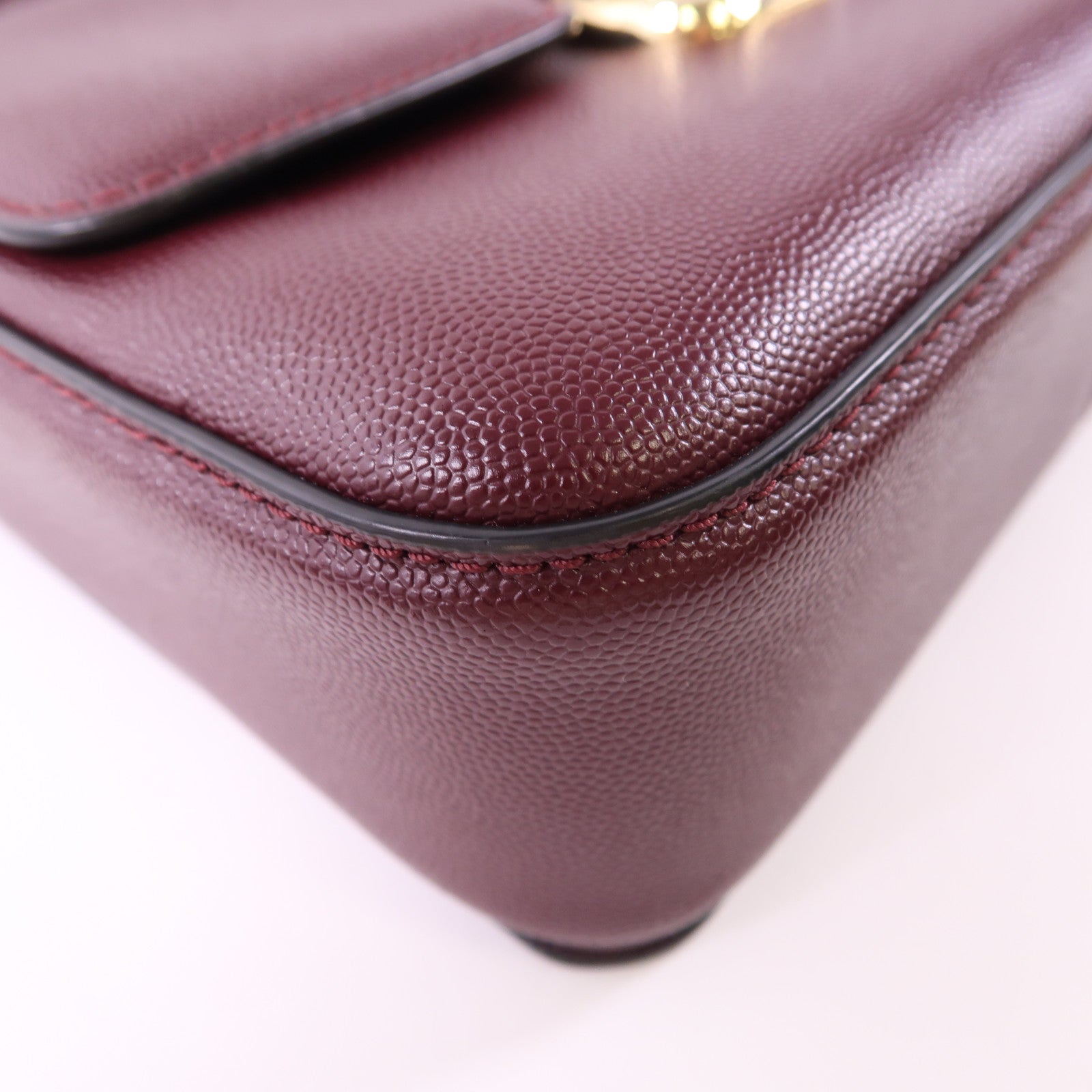 MARC JACOBS 牛皮皮革Shoulder Bag金扣肩背袋