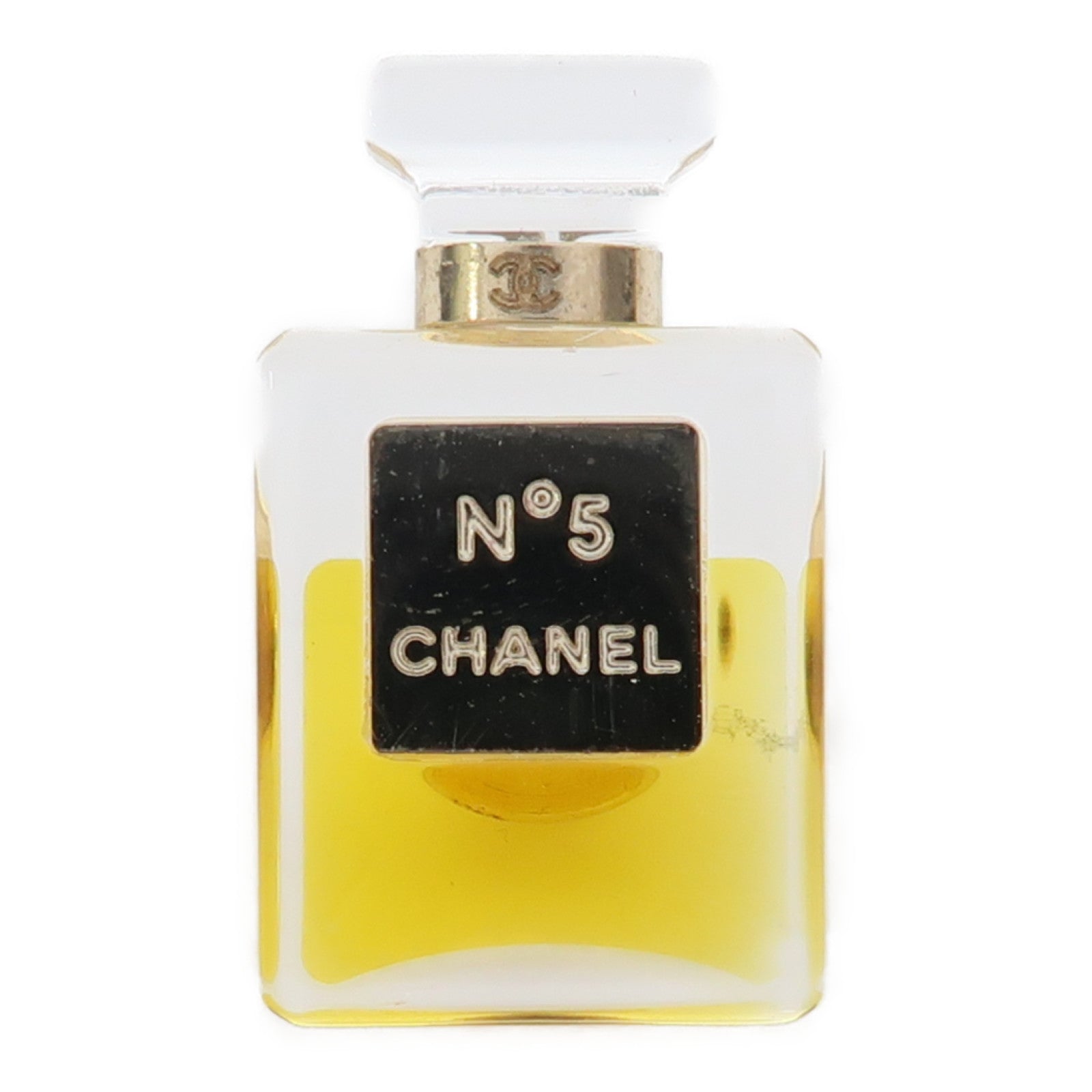 CHANEL 金屬/PVC Pin Set Brooches胸針黑色/黃色