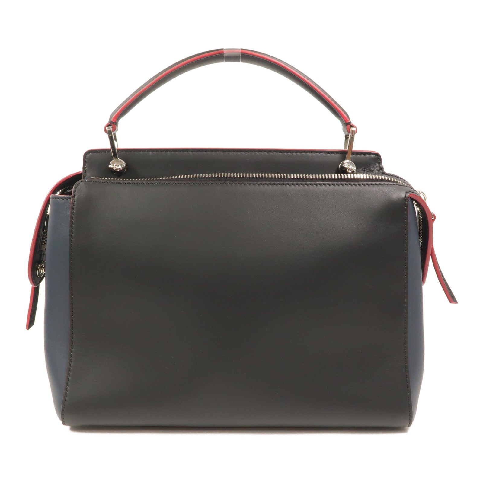 FENDI 牛皮皮革Dotcom手挽肩背兩用袋