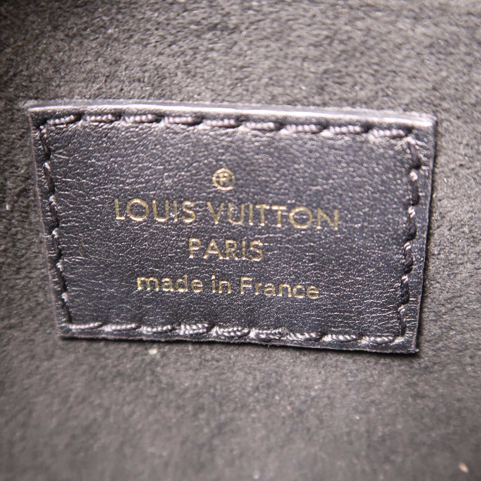 LOUIS VUITTON Monogram Locky BB金扣手挽肩背兩用袋棕色/黑色