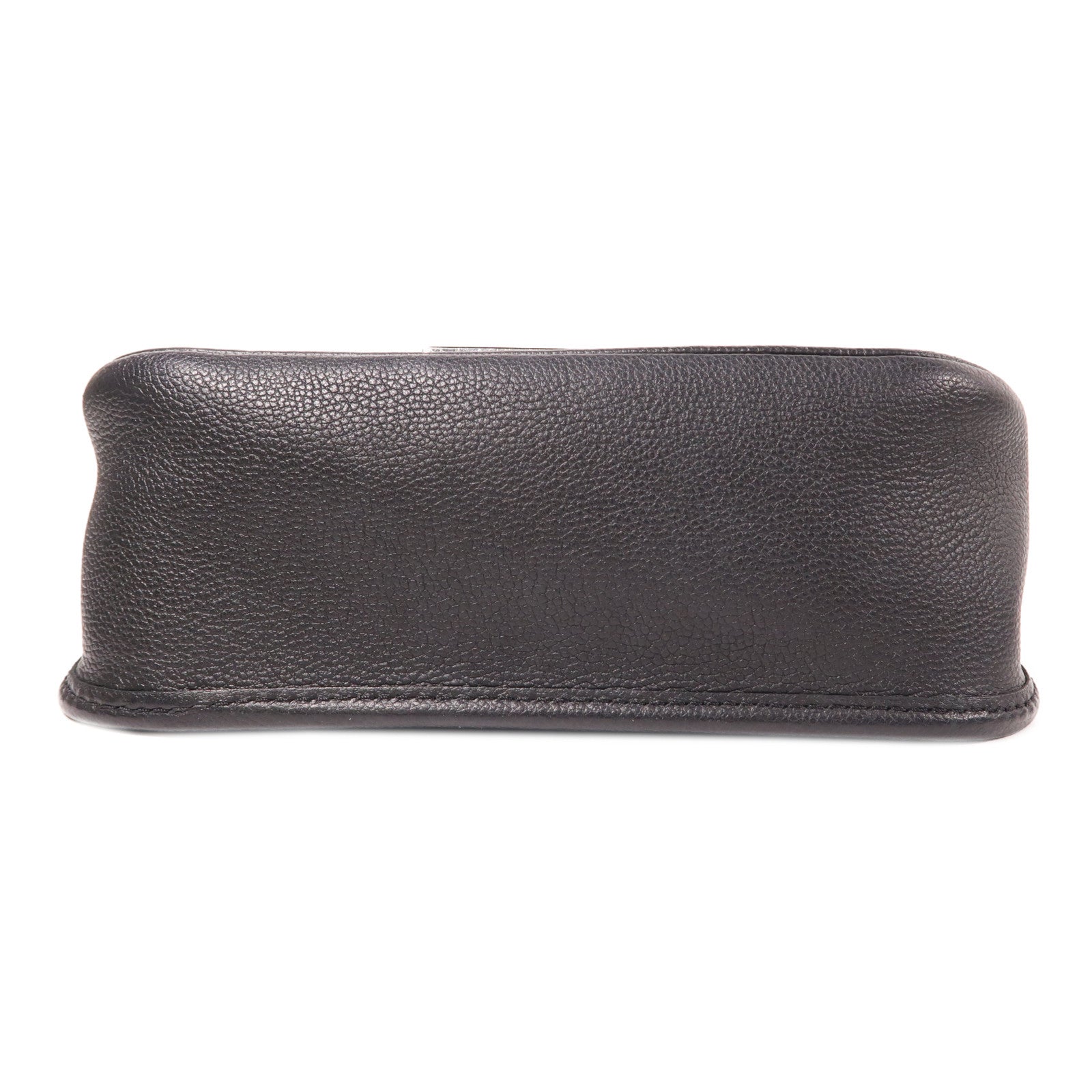 LOUIS VUITTON Epi Buci銀扣肩背袋黑色