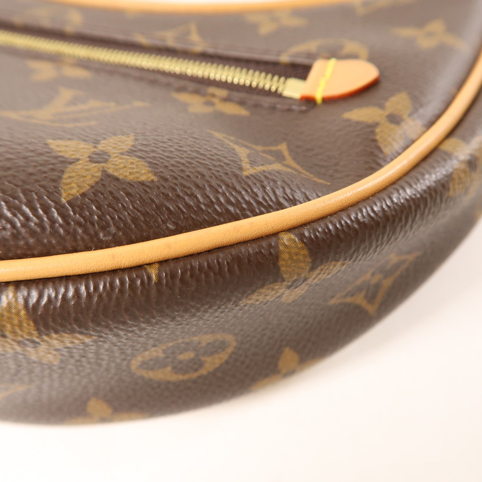 LOUIS VUITTON Monogram Loop金扣肩背袋棕色