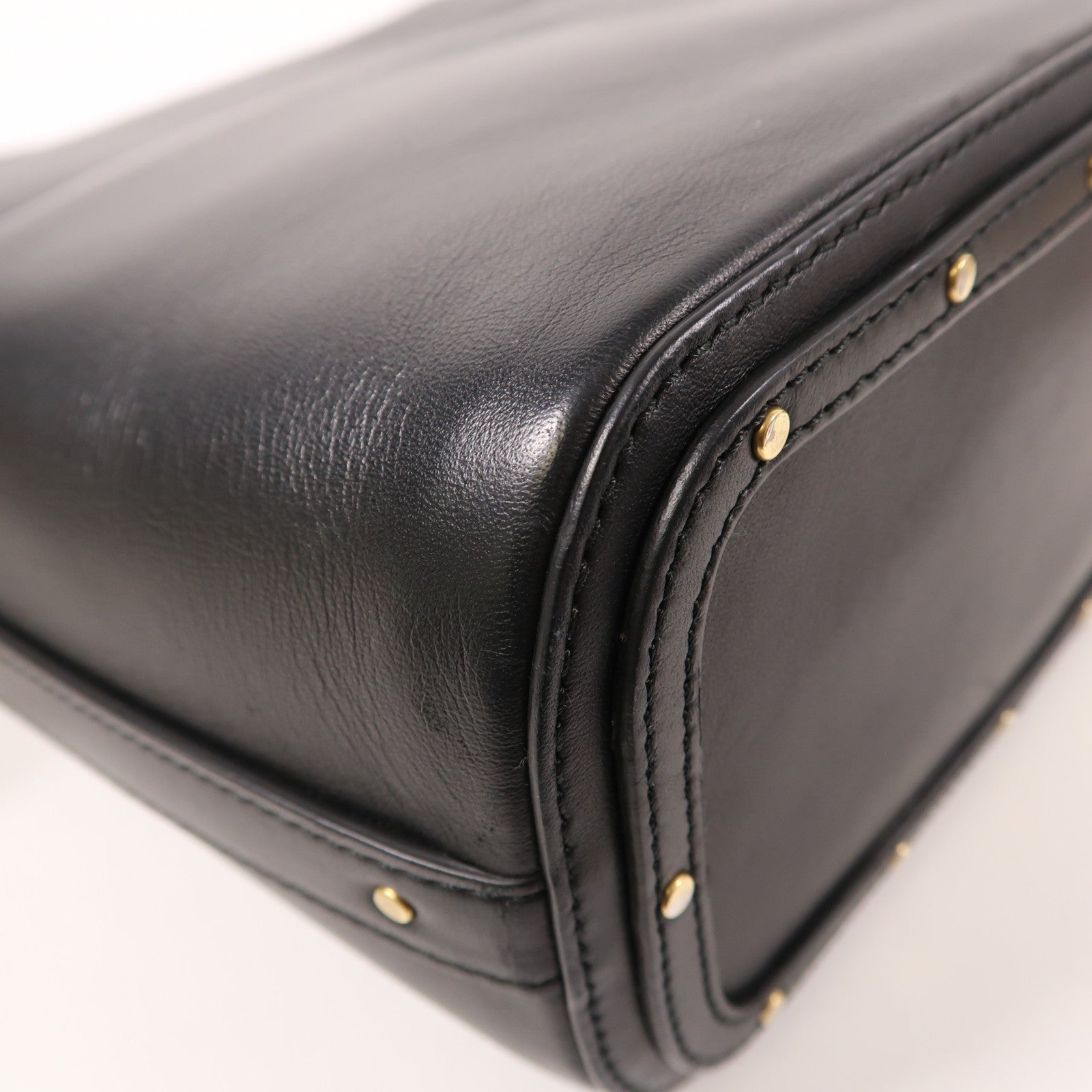 Chloe 牛皮皮革Shoulder Bag金扣肩背袋
